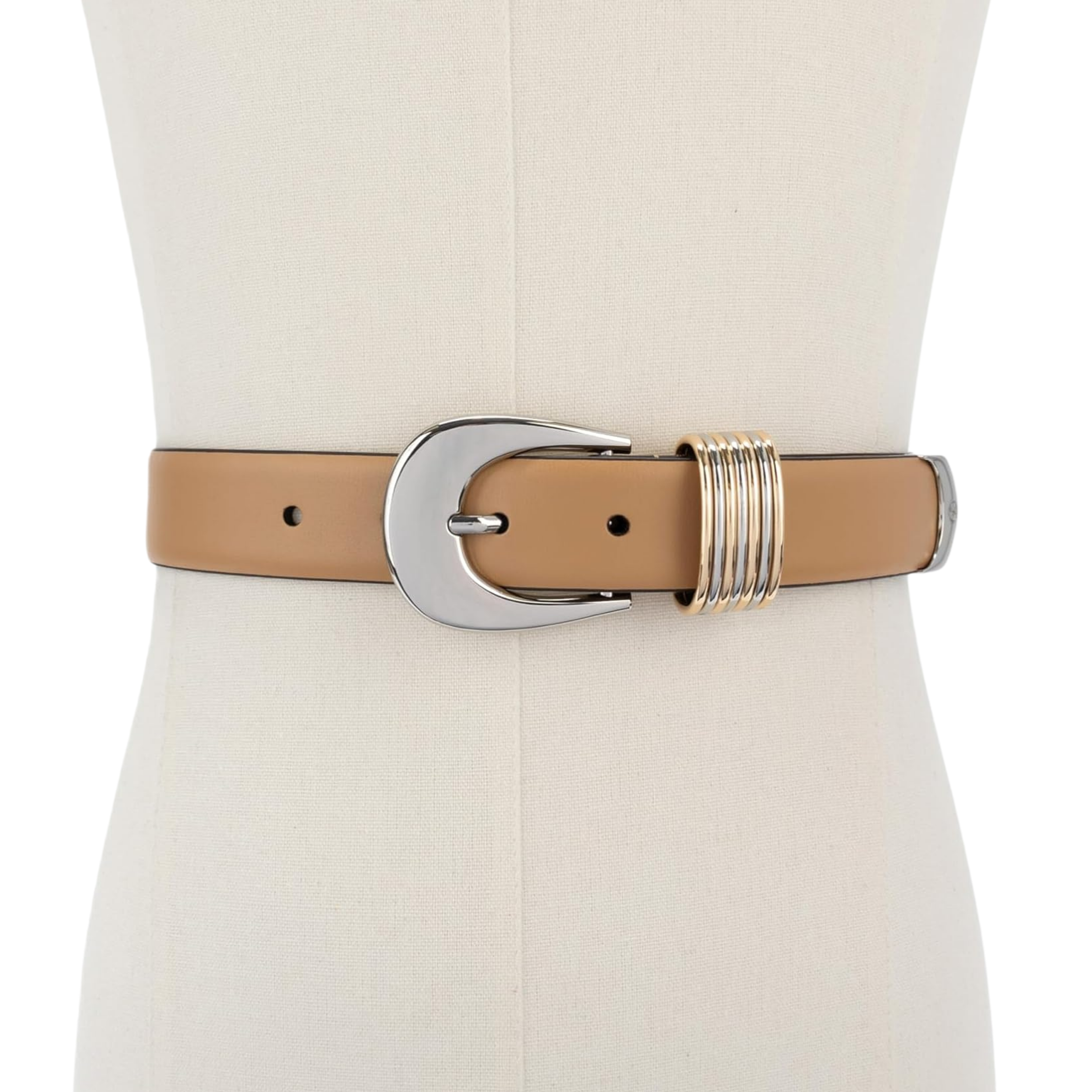 Michael Kors Women 1.2 Inch Belt - Peanut