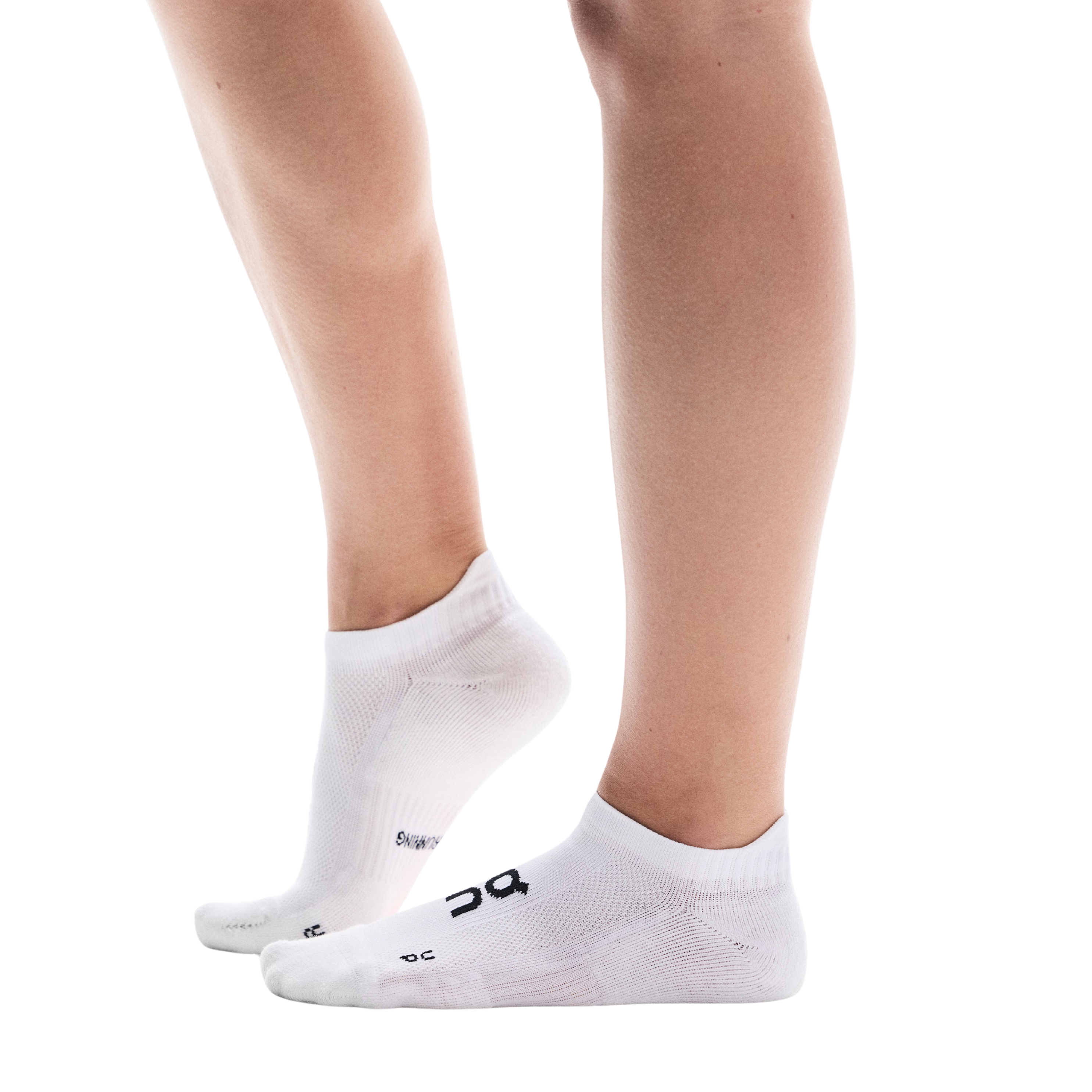 On Core Run Sock Low 2P - White