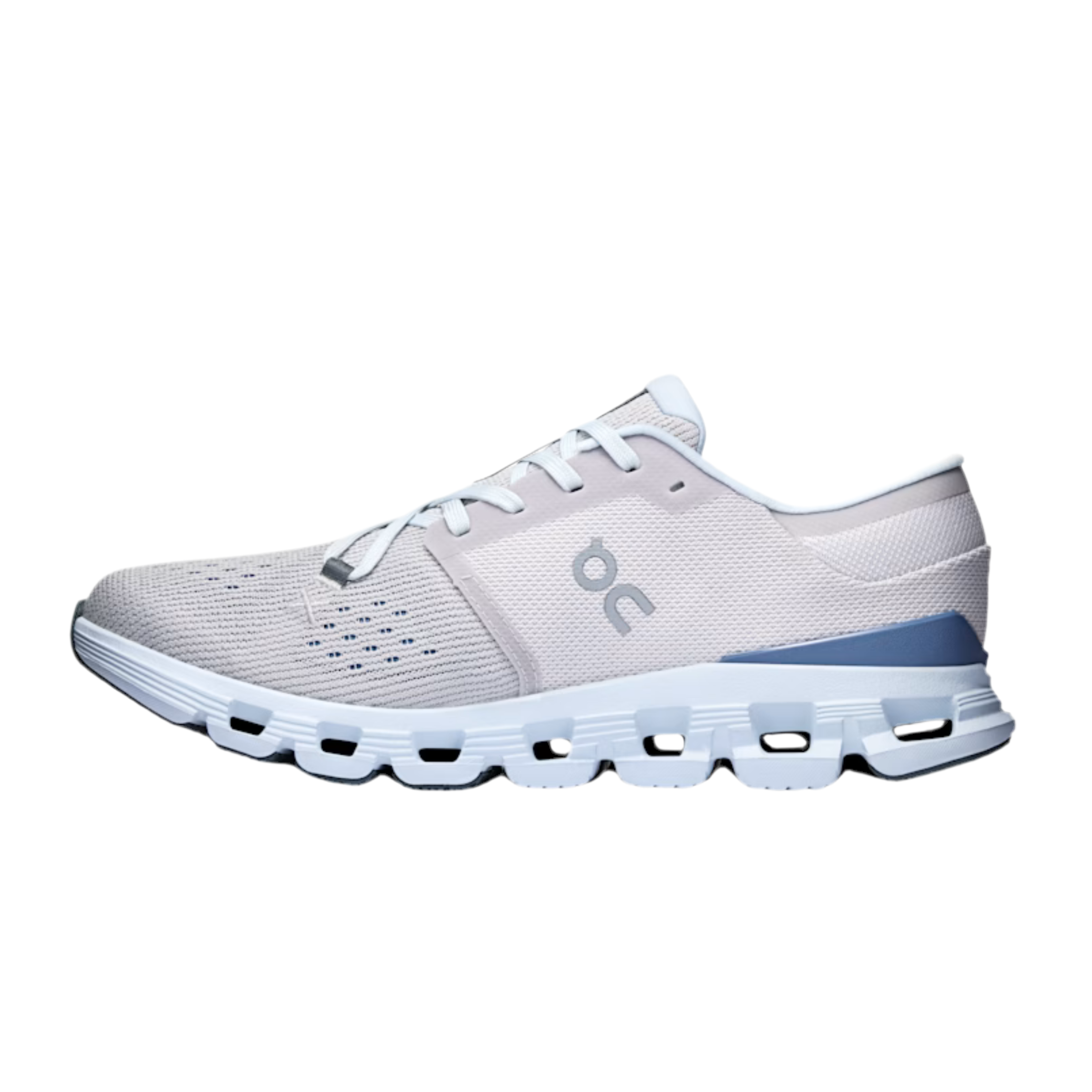 ON Women Cloud X 4 - Silver Chambray