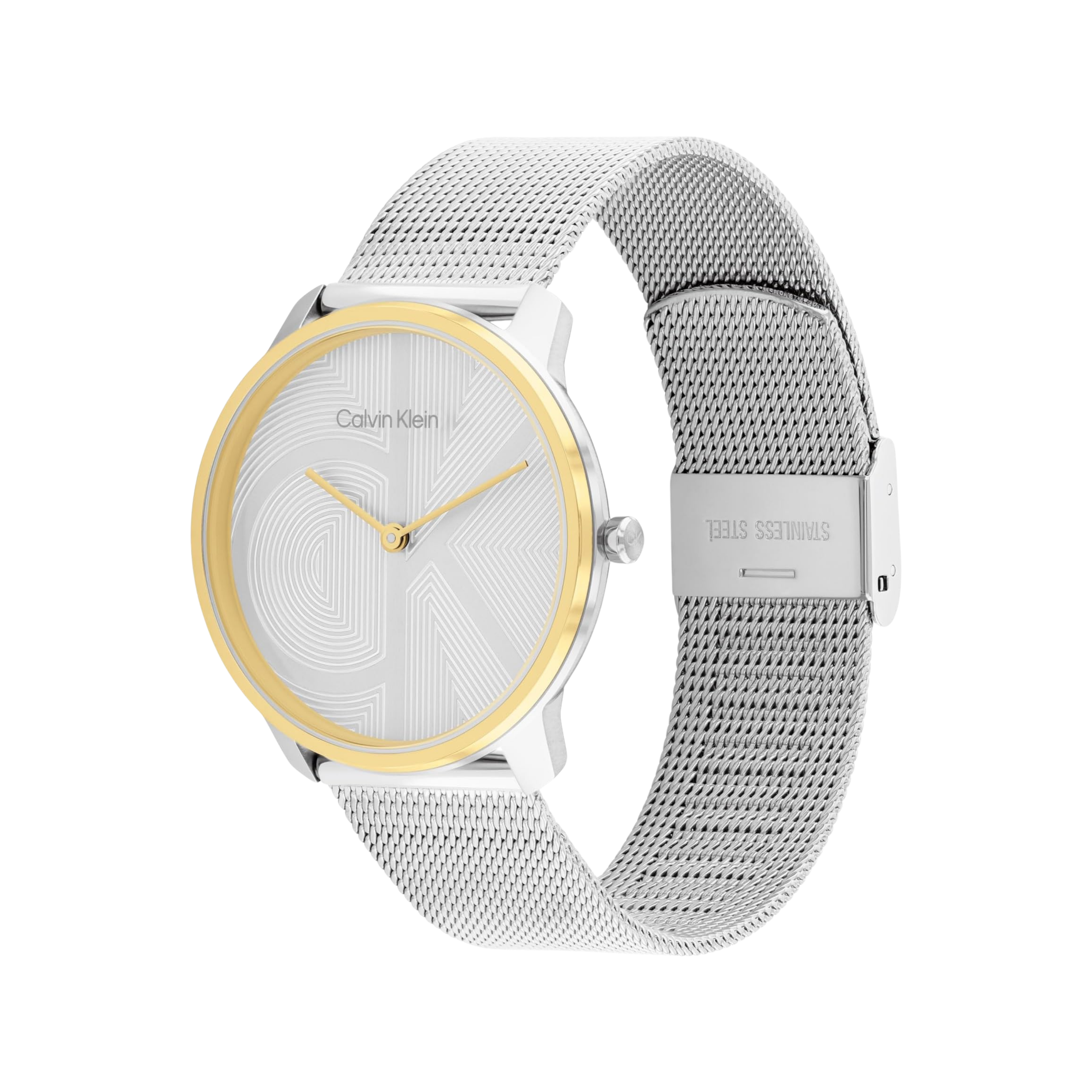 Calvin Klein Women Iconic Watch - Silver Gold