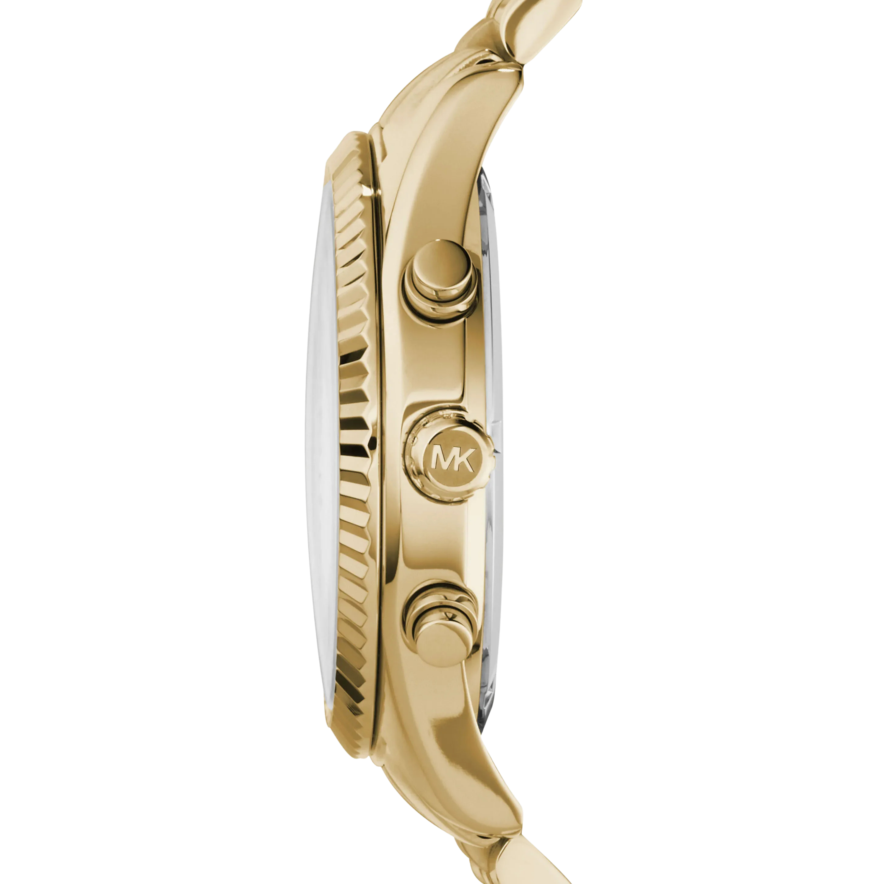Michael Kors Men Lexington Stainless Steel Bracelet Watch - Gold Black