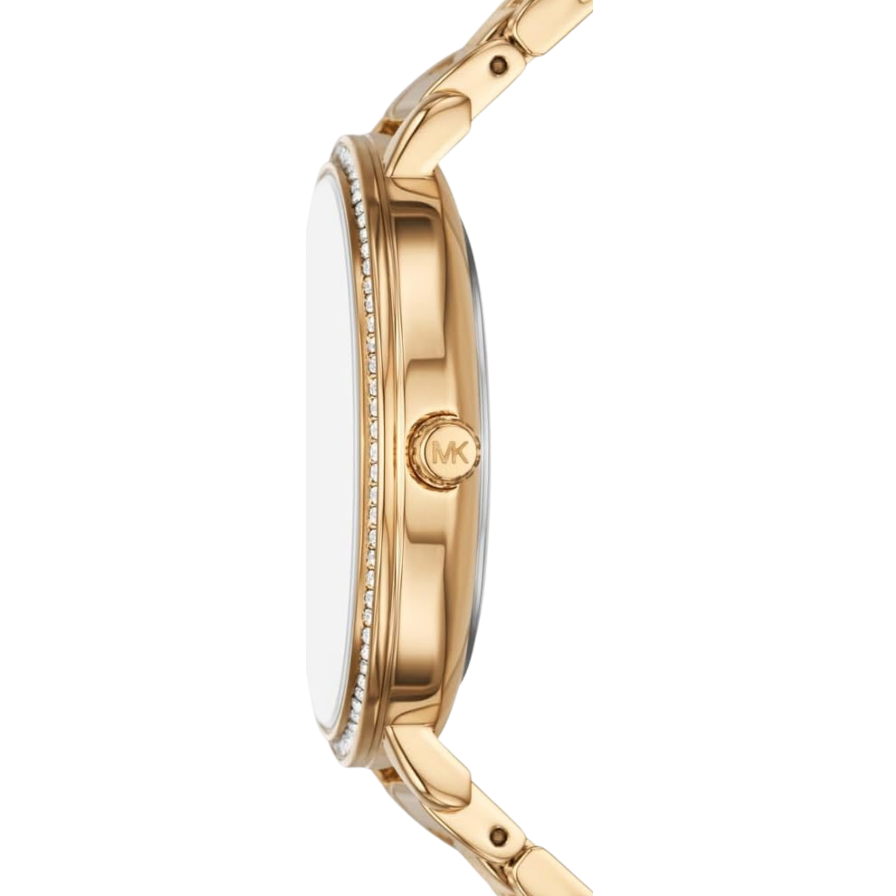 Michael Kors Women Pyper Stainless Steel Watch - Gold Logo