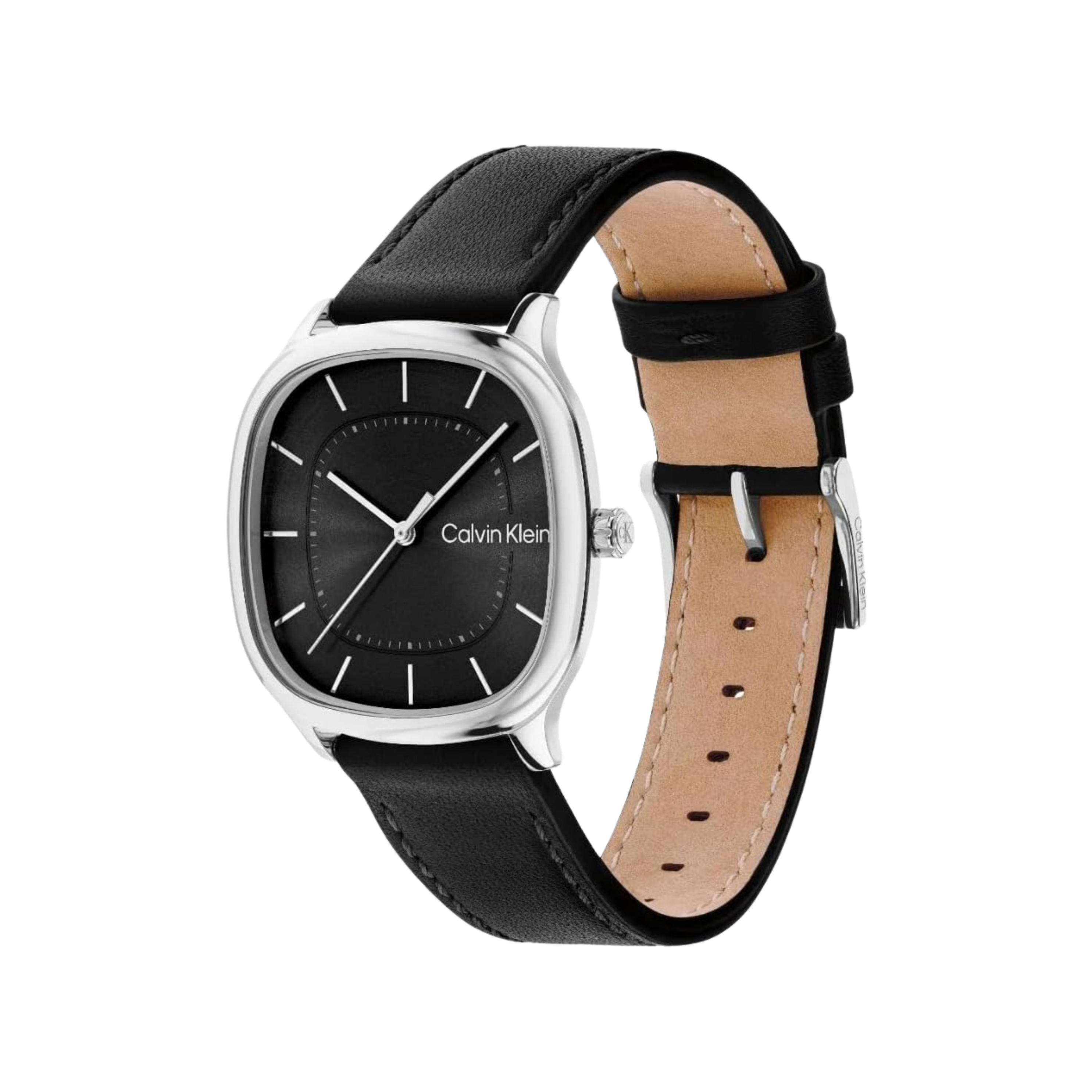 Calvin Klein Men CK Shape Watch - Black Silver