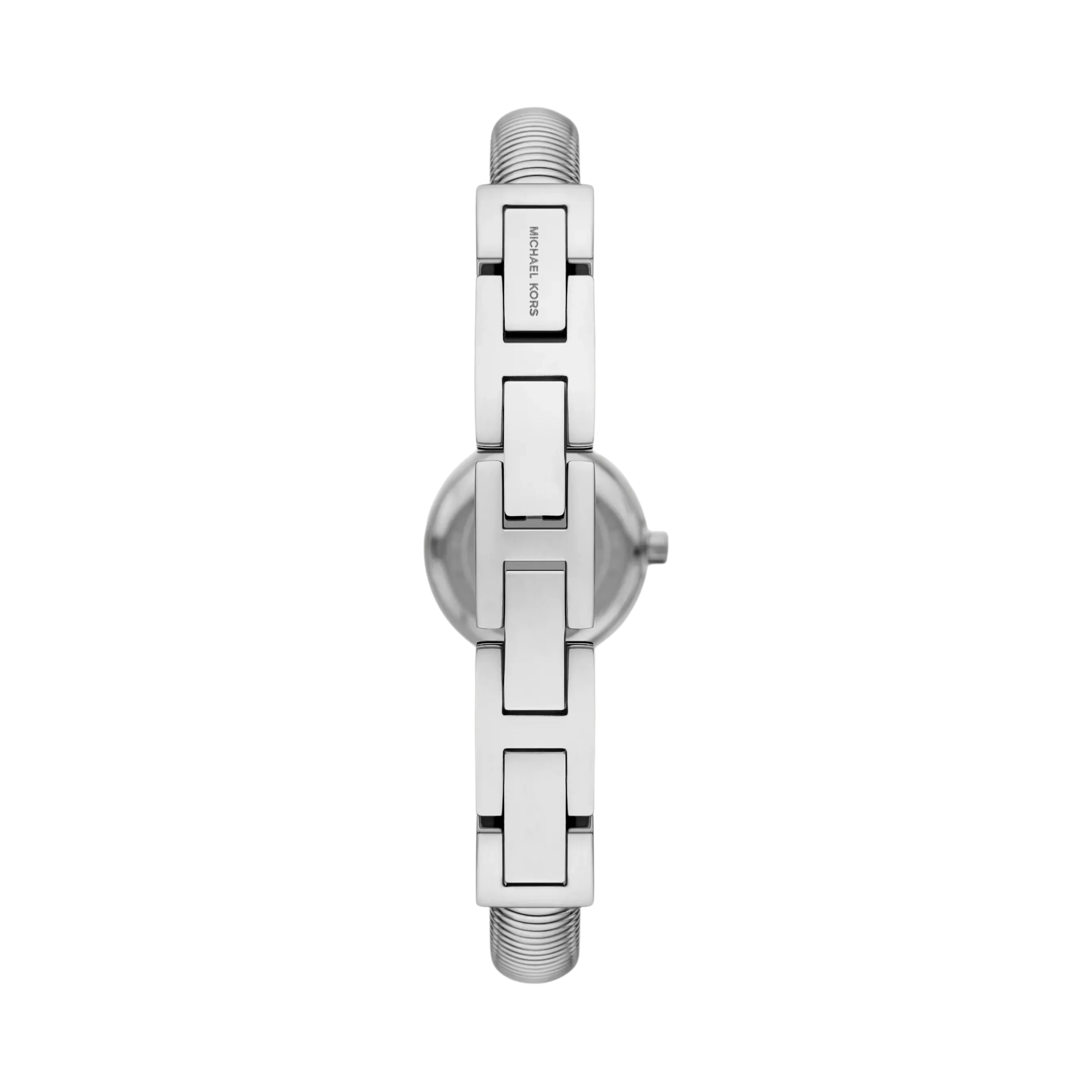 Michael Kors Women Mini Gramercy Silver Tone Watch - Silver