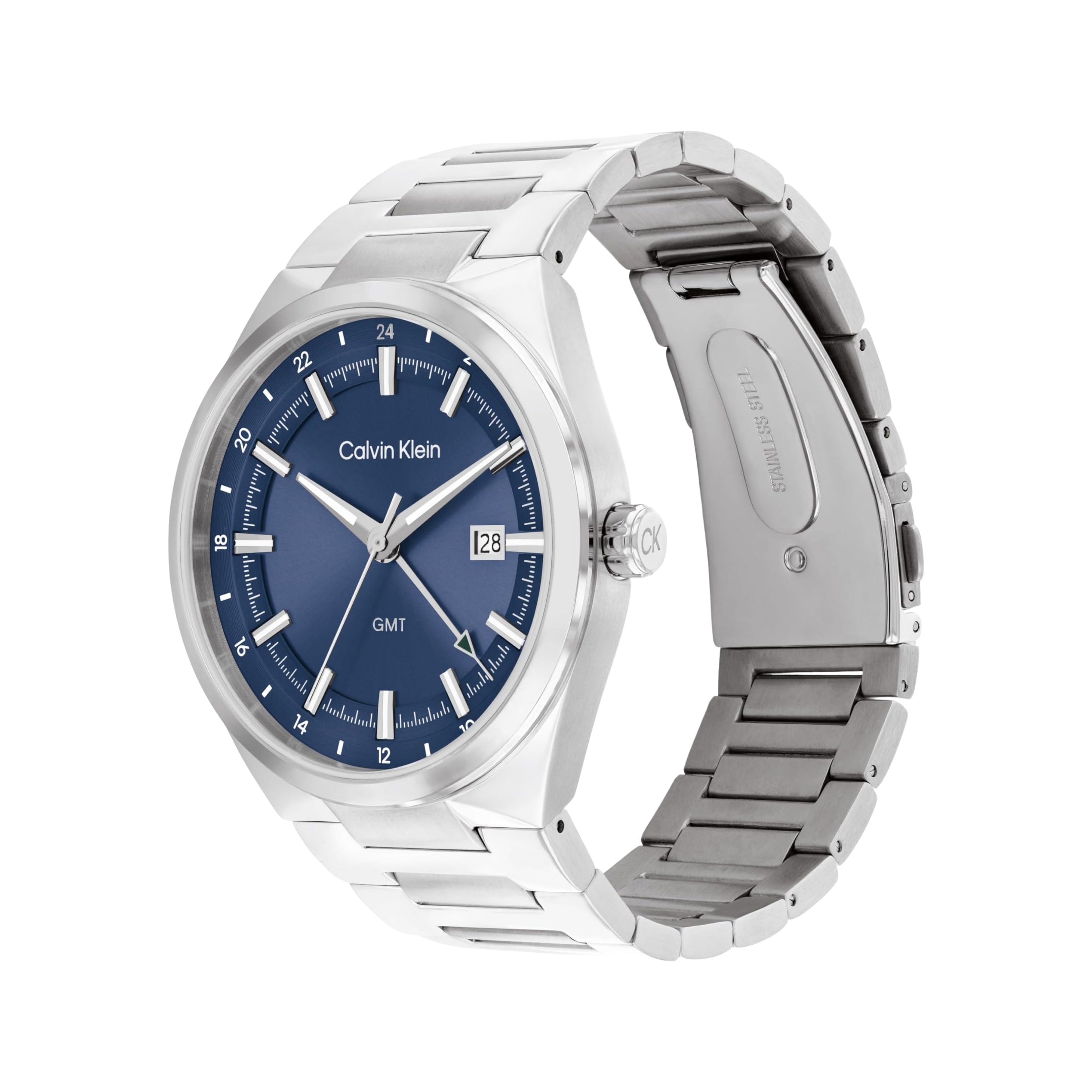 Calvin Klein Men Distinguish GMT Watch - Navy