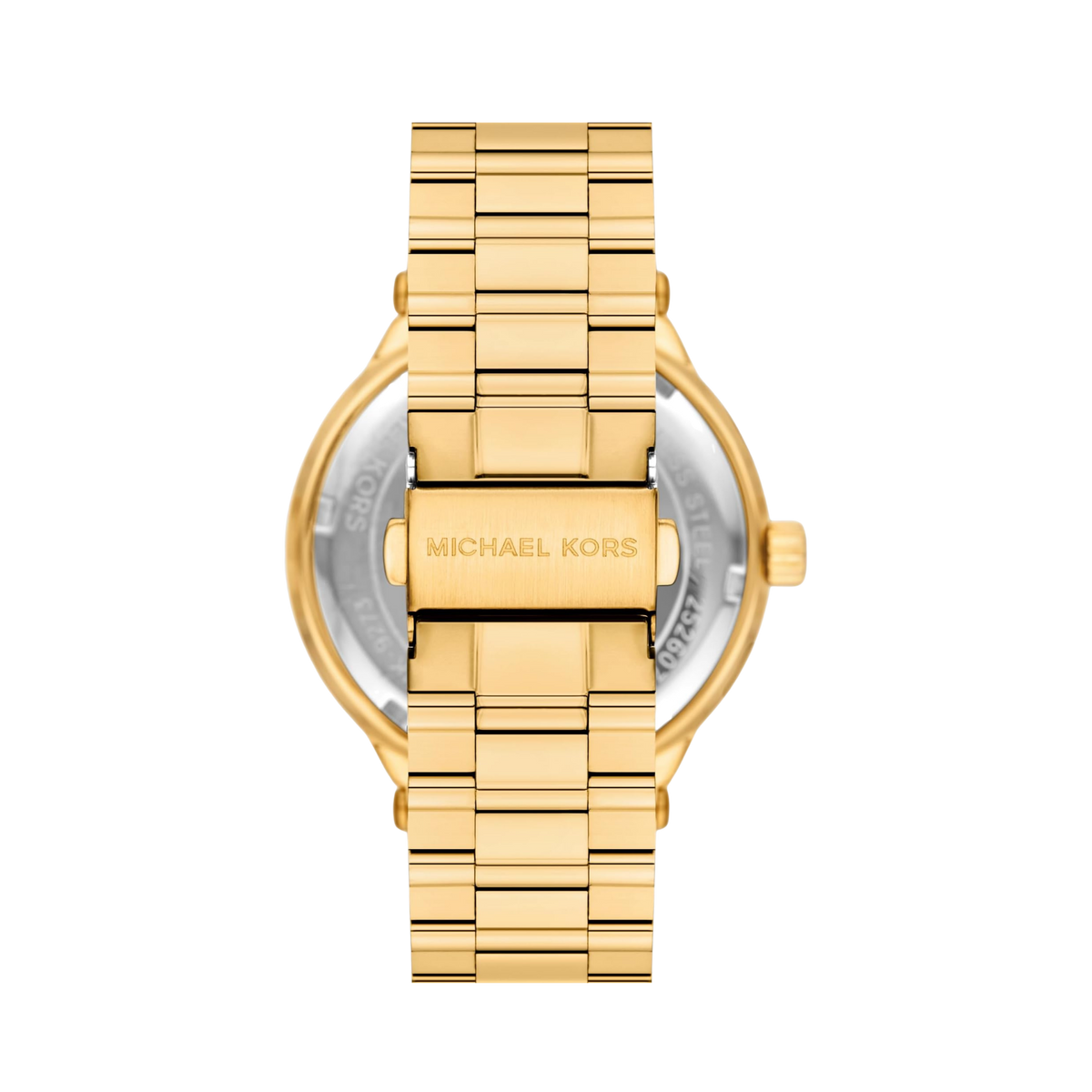 Michael Kors Men Billie Three Hand Stainless Steel Watch - Gold