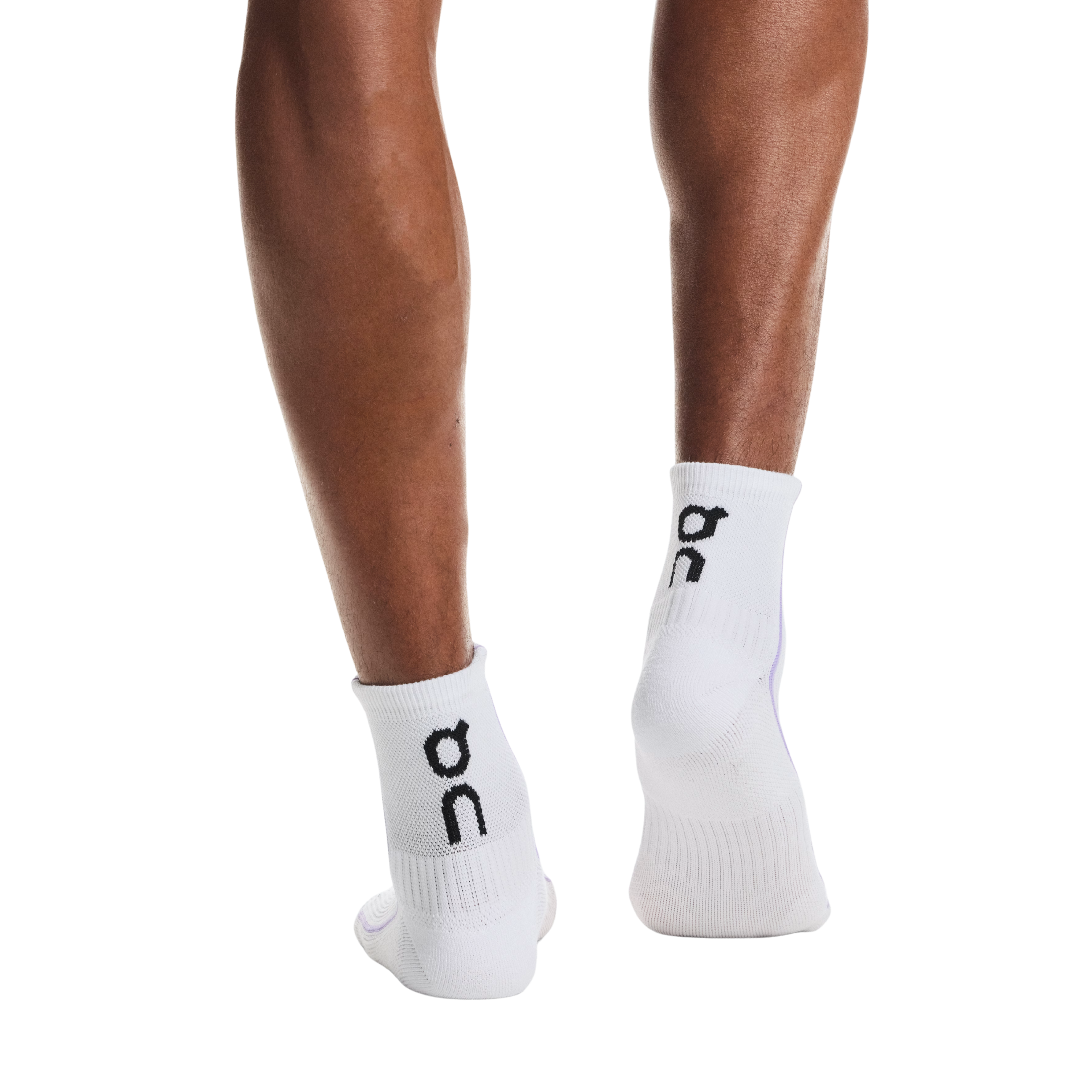 On Court Sock Mid - White Bloom