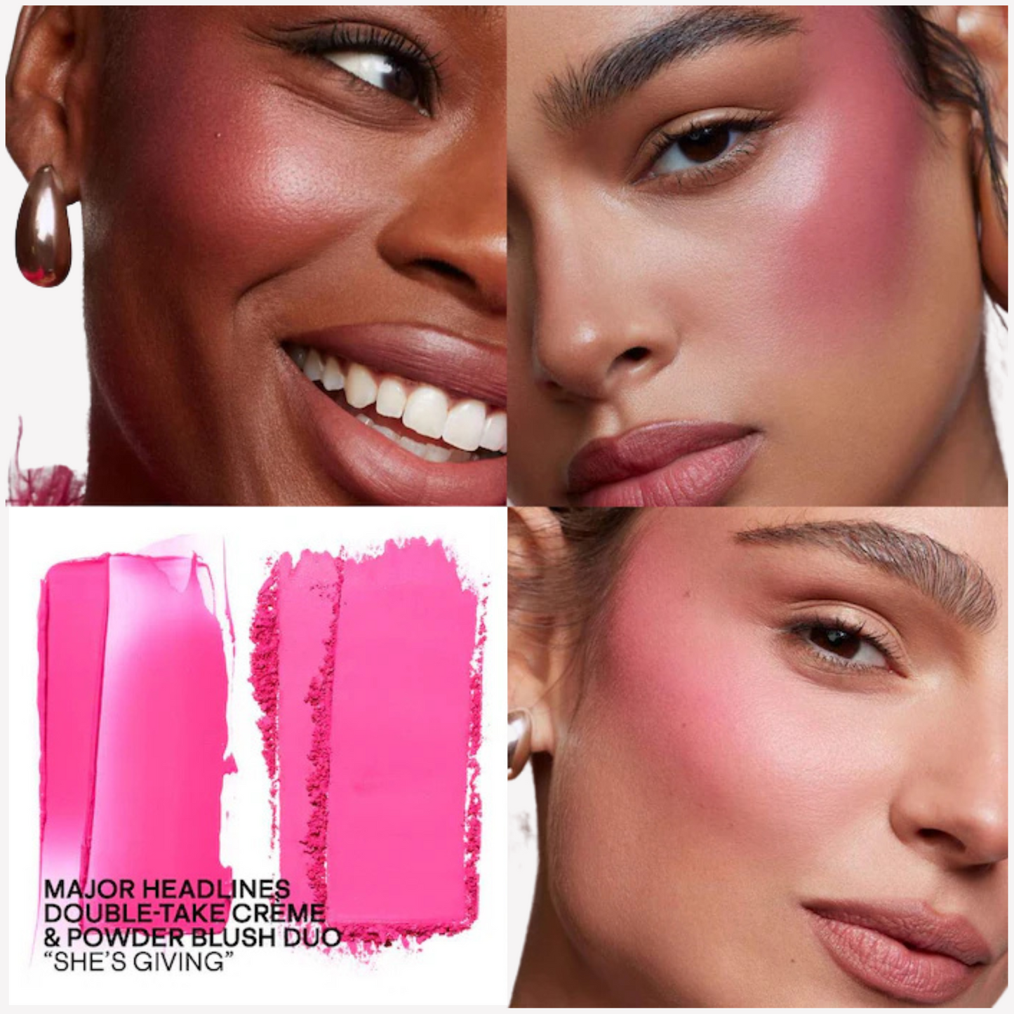 Patrick Ta Double-Take Crème & Powder Blush Duo - She's Giving