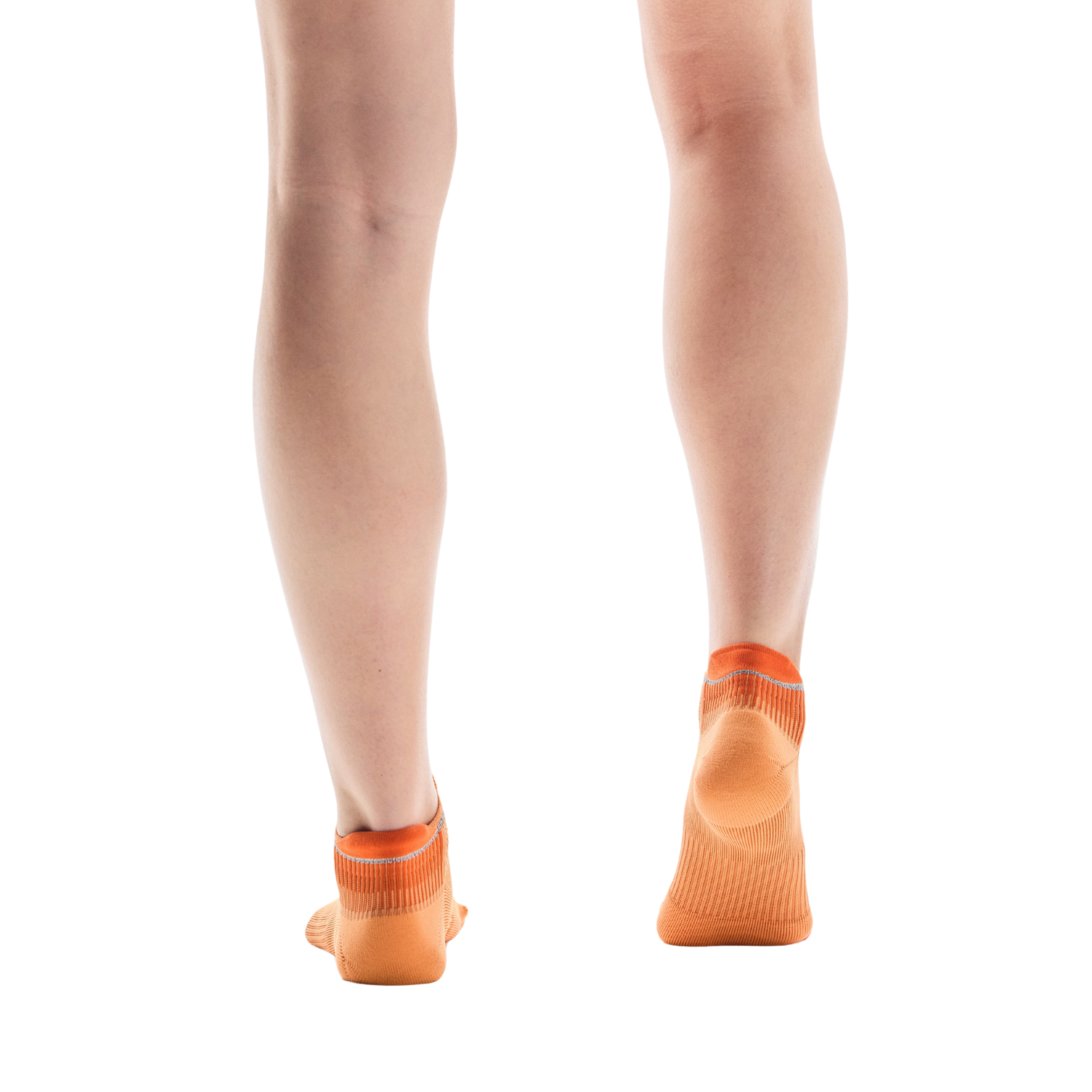 On Performance Run Sock Low - Tangerine Flame