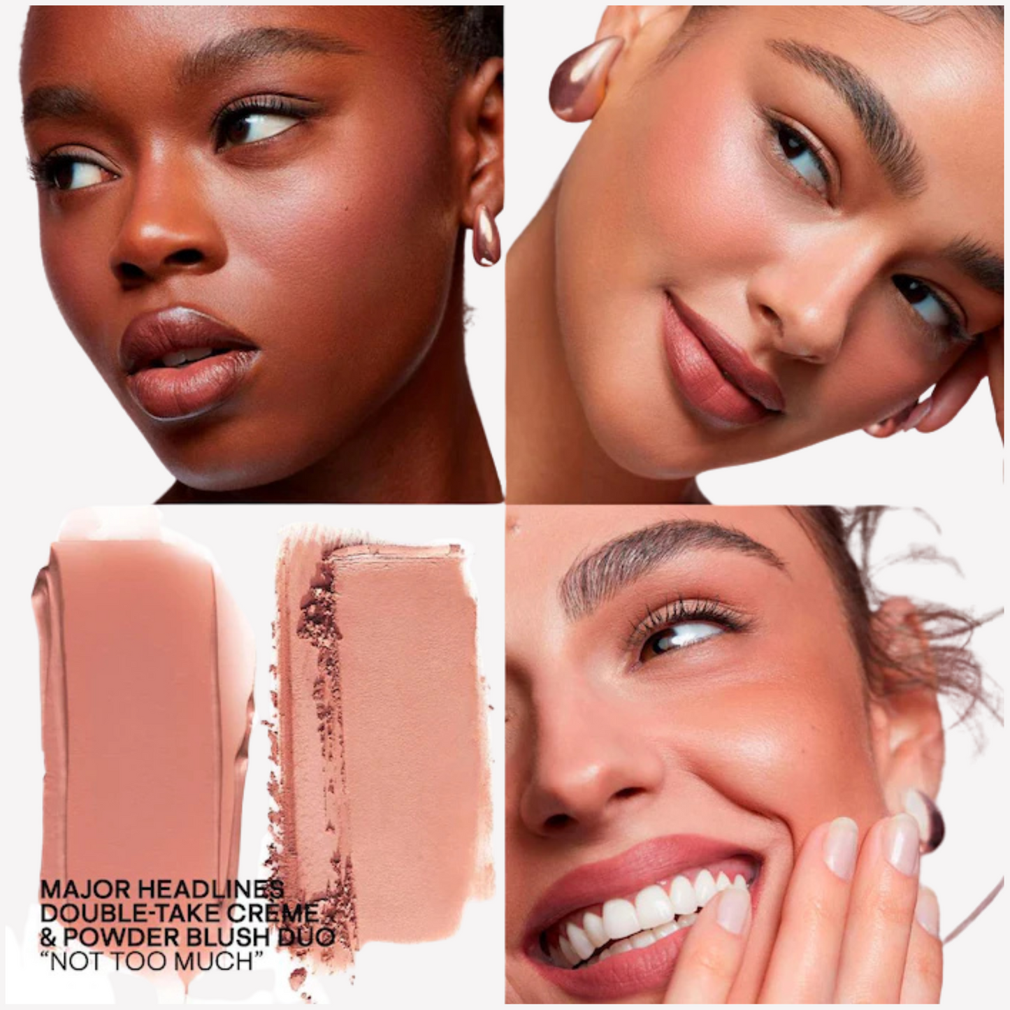 Patrick Ta Double-Take Crème & Powder Blush Duo - Not Too Much