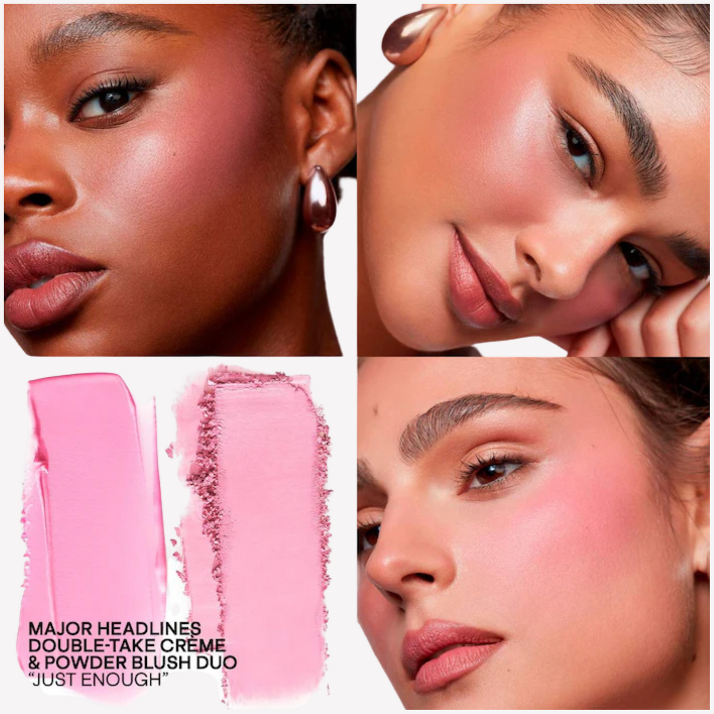 Patrick Ta Double-Take Crème & Powder Blush Duo - Just Enough