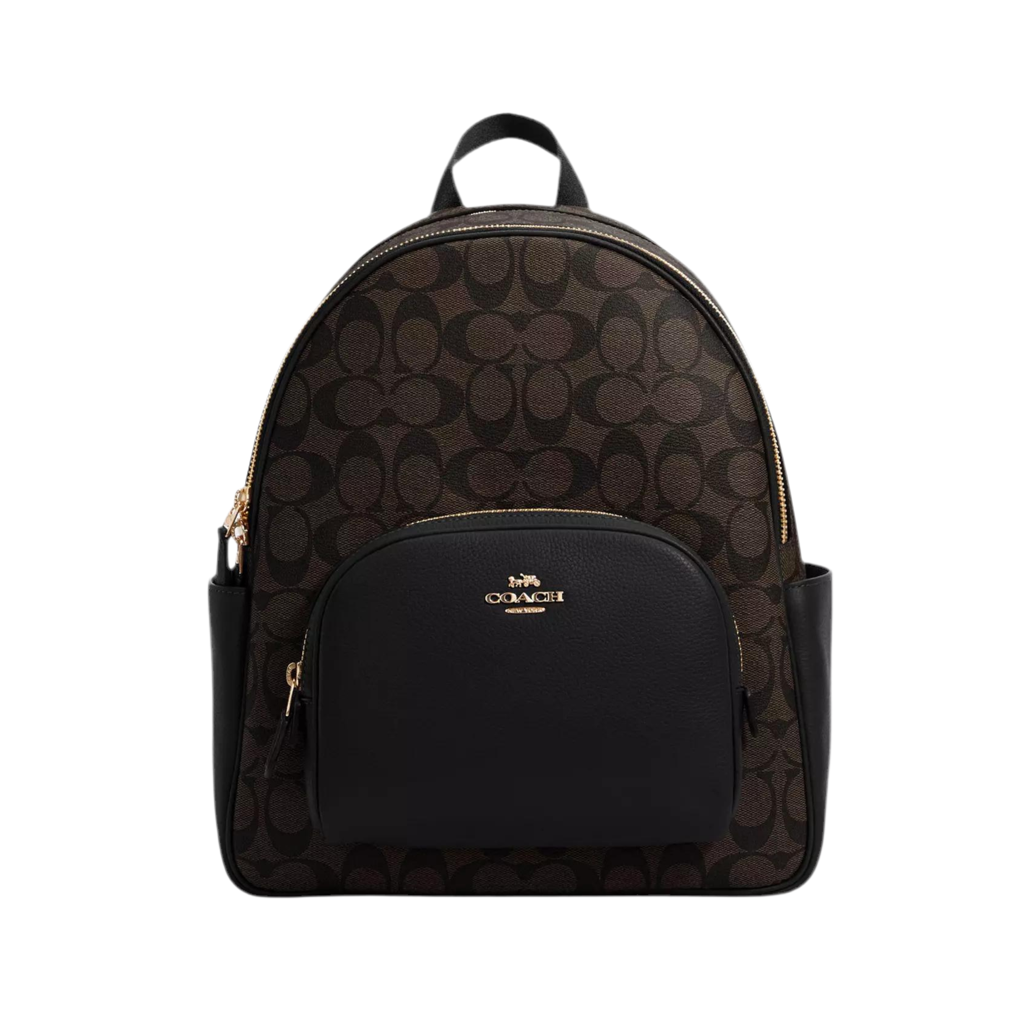 COACH Court Backpack - Brown Black