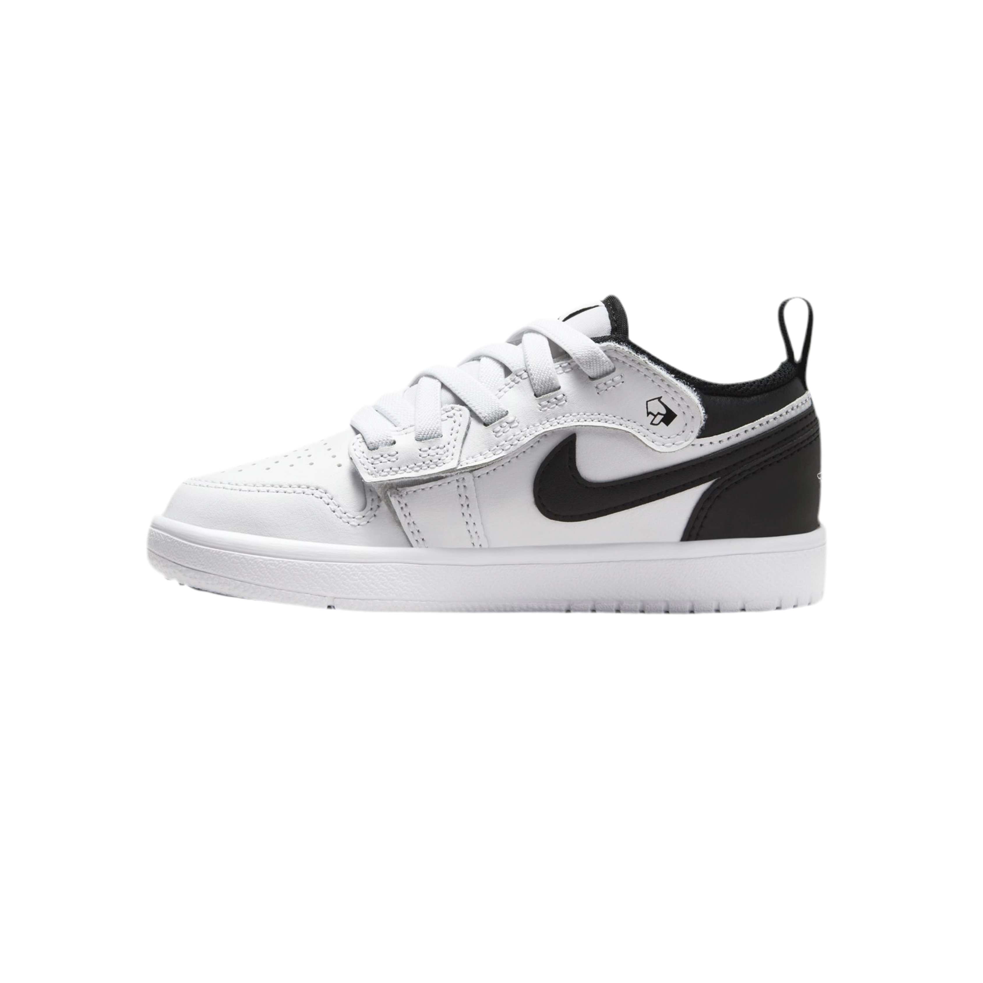 Nike Boys Kids Air Jordan 1 Low - Black White
