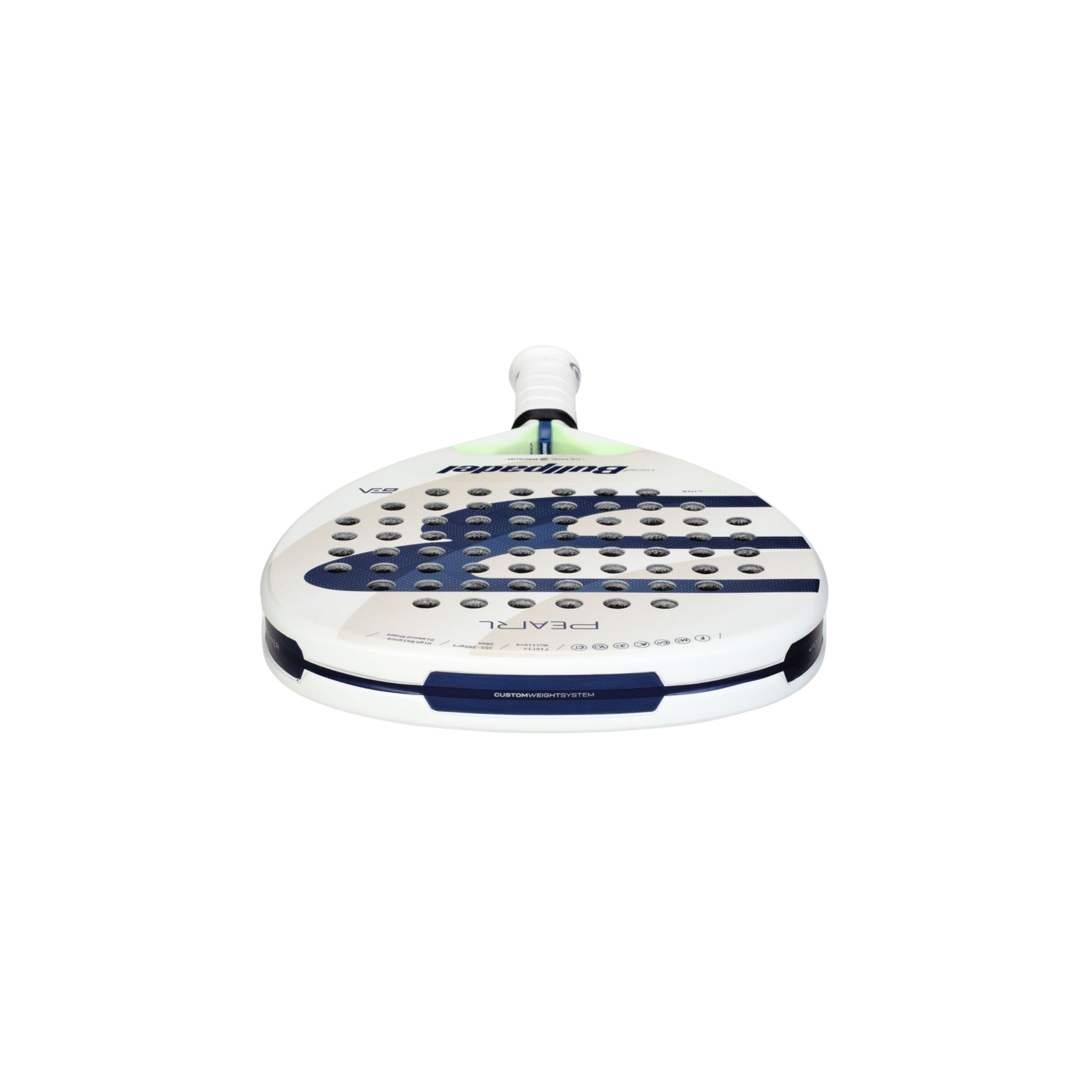 Bullpadel Pearl 2025 Padel Racket - Blue White