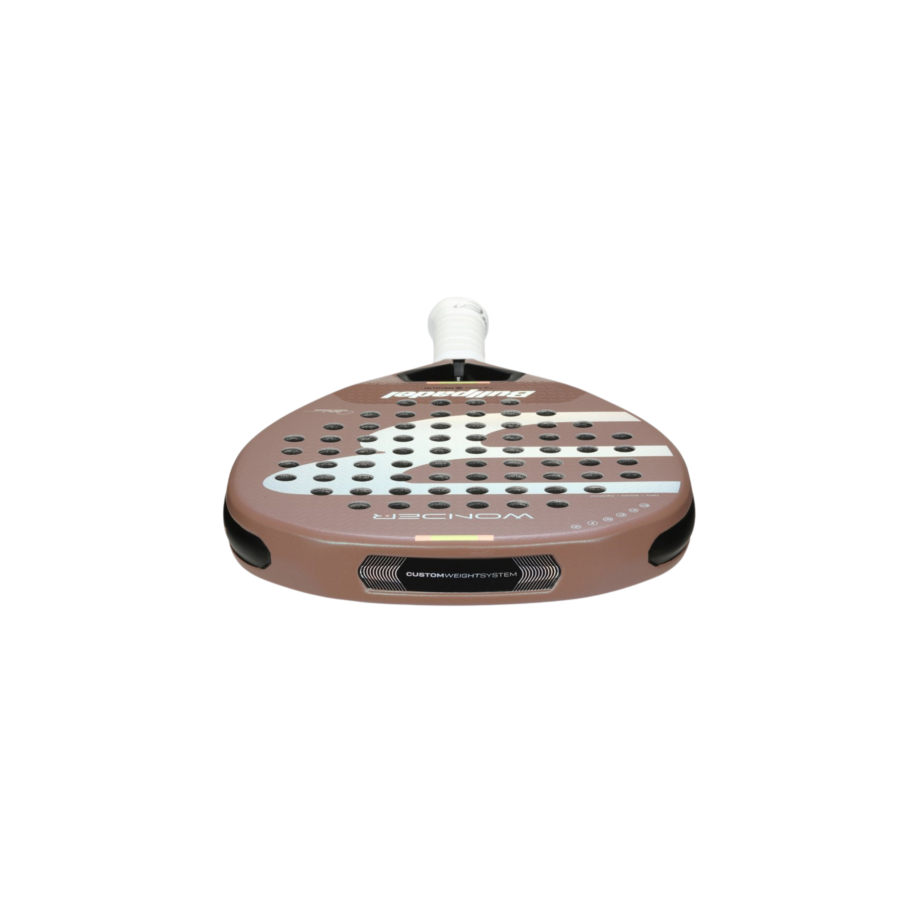 Bullpadel Wonder 2026 Padel Racket - Gold Rose White