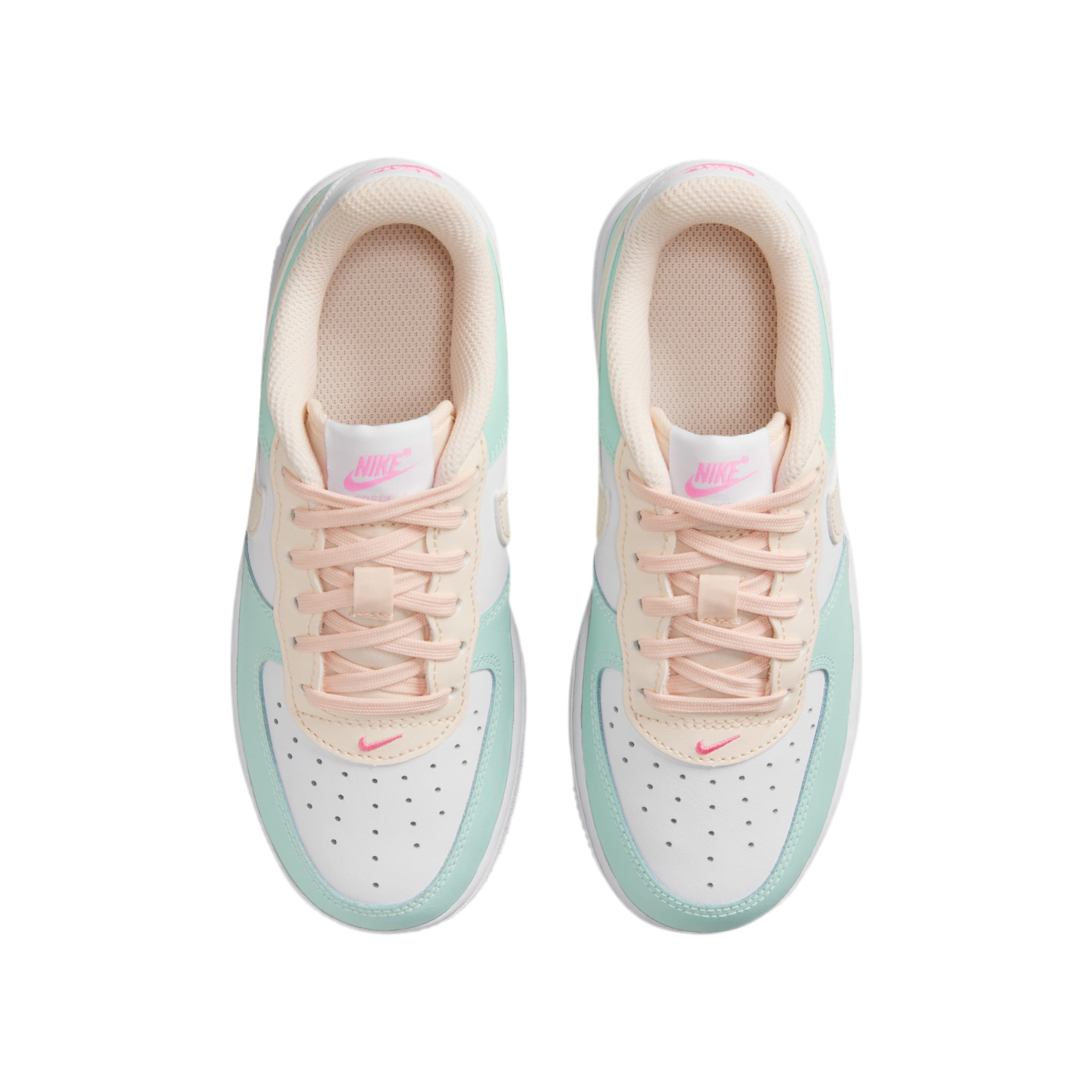 Nike Girls Kids Air Force 1 - Guava Ice Emerald Rise