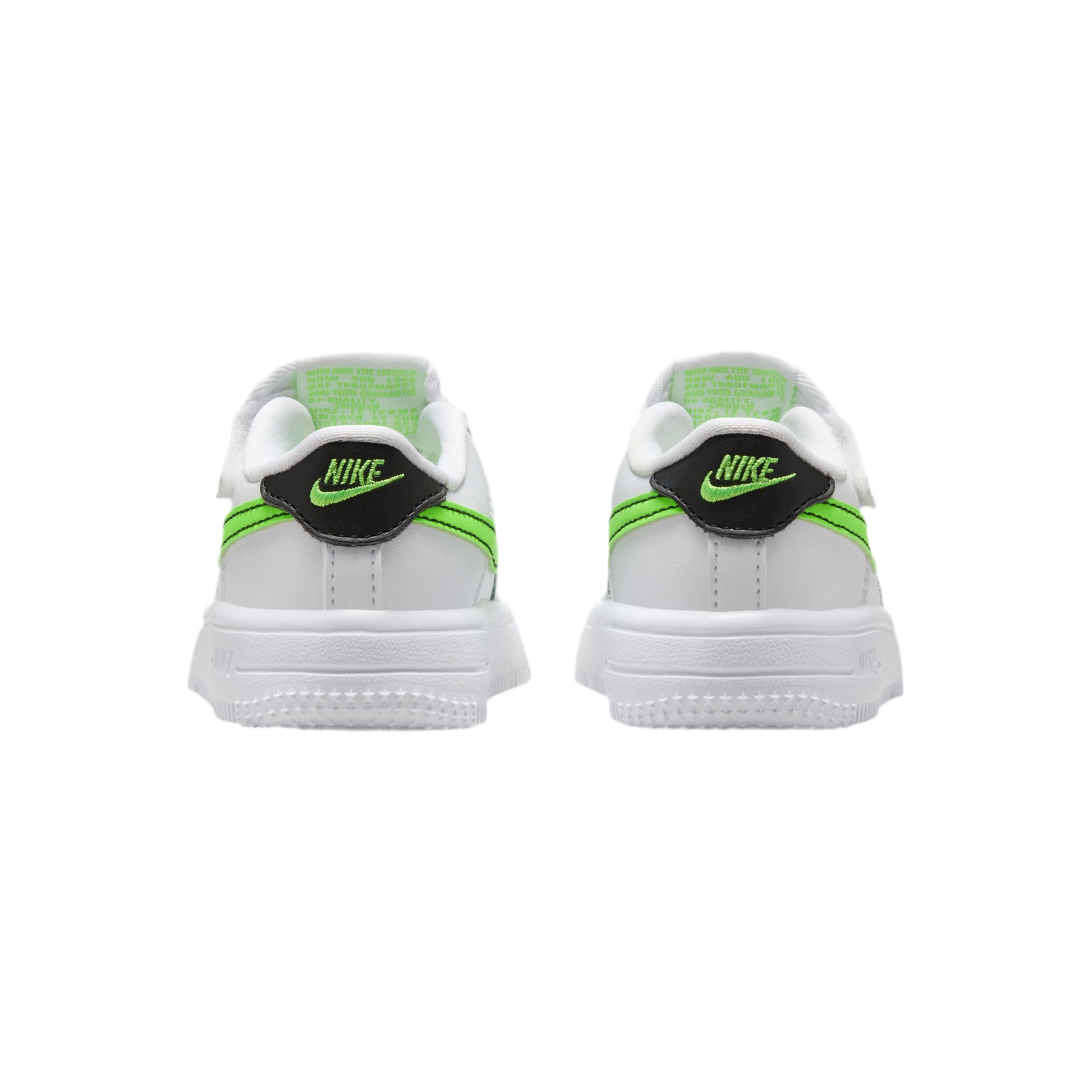 Nike Toddler Air Force 1 Low EasyOn - White Green Strike