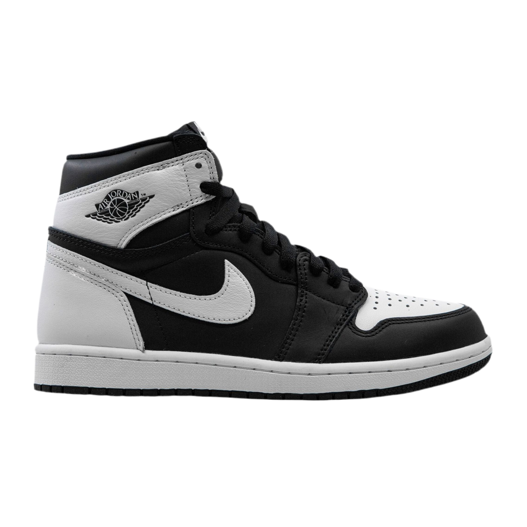 Nike Men's Air Jordan Retro 1 High - Black White
