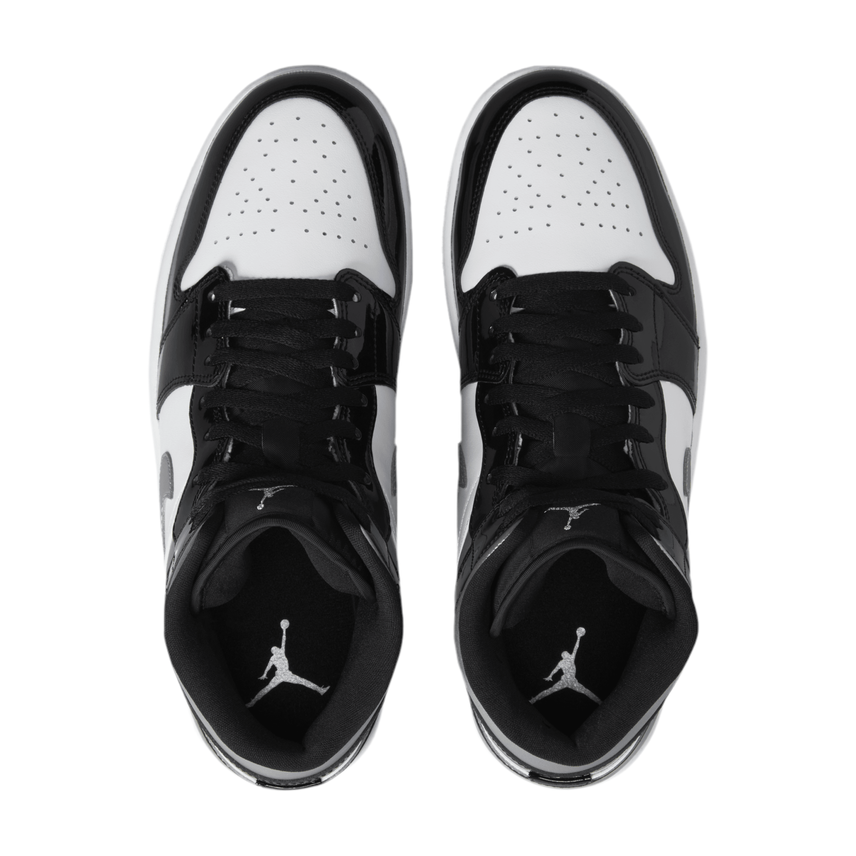 Nike Men's Air Jordan 1 Mid SE - Black Silver