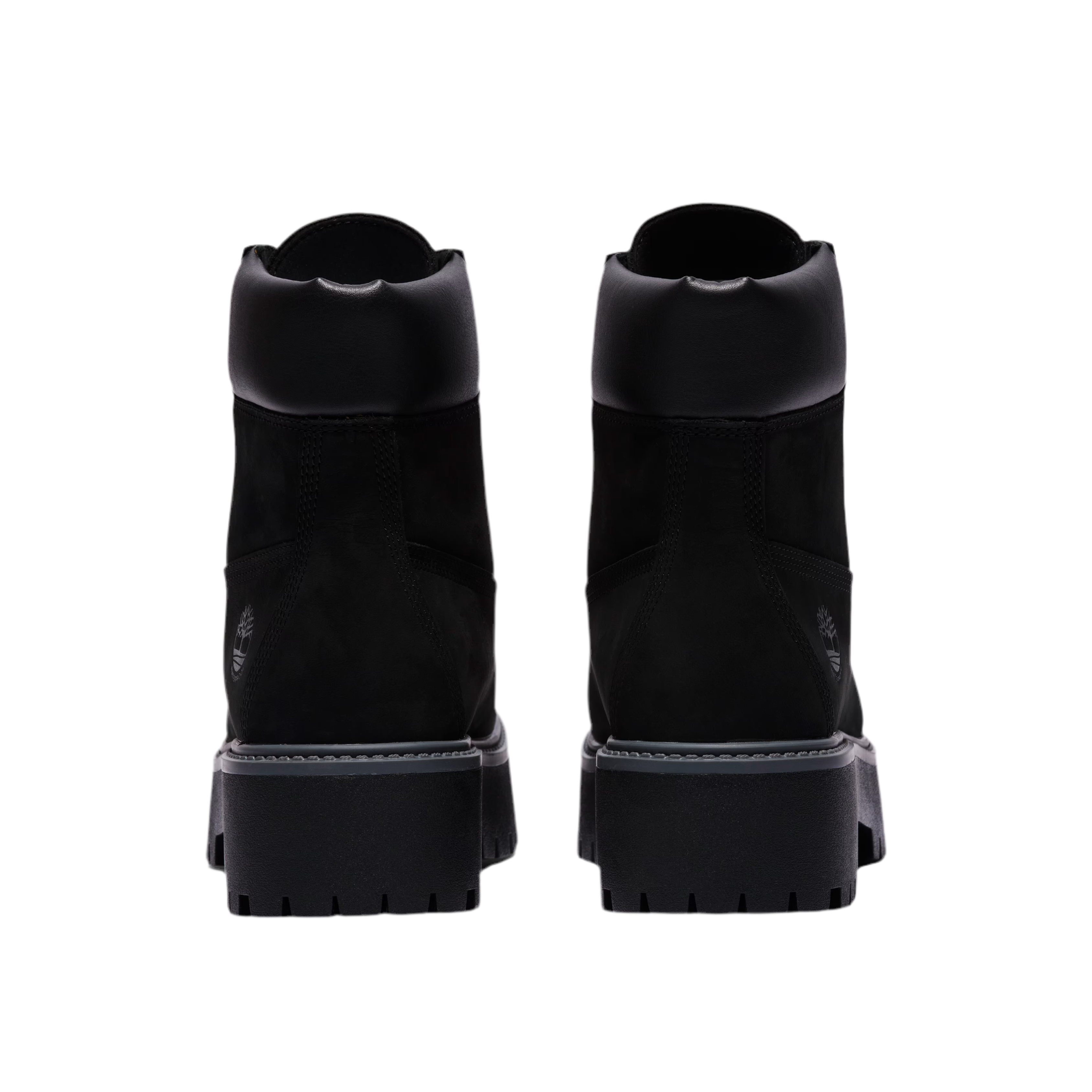 Timberland Women Stone Street Waterproof Platform - Black Nubuck