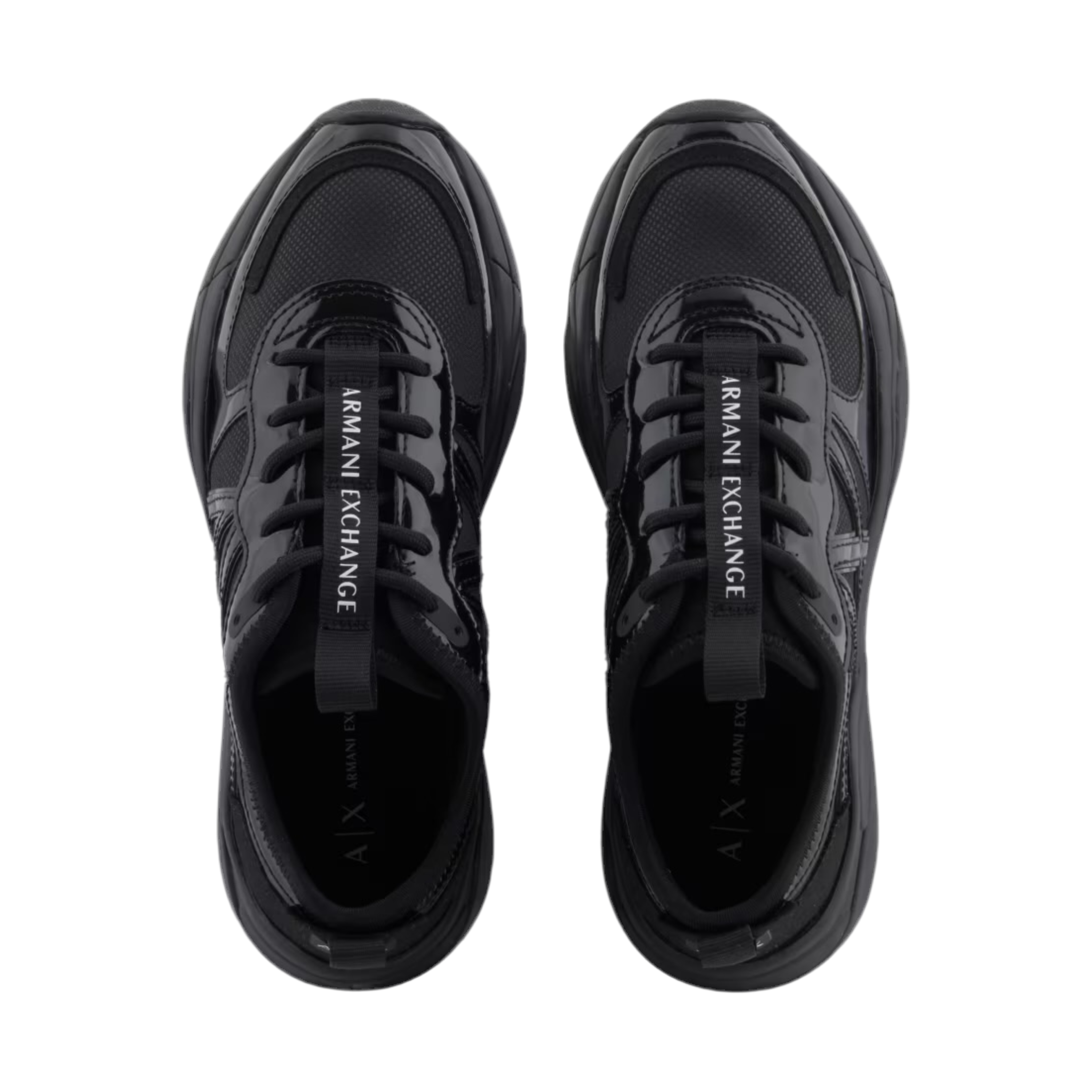 Armani Exchange Women's Chunky Sneaker - Black