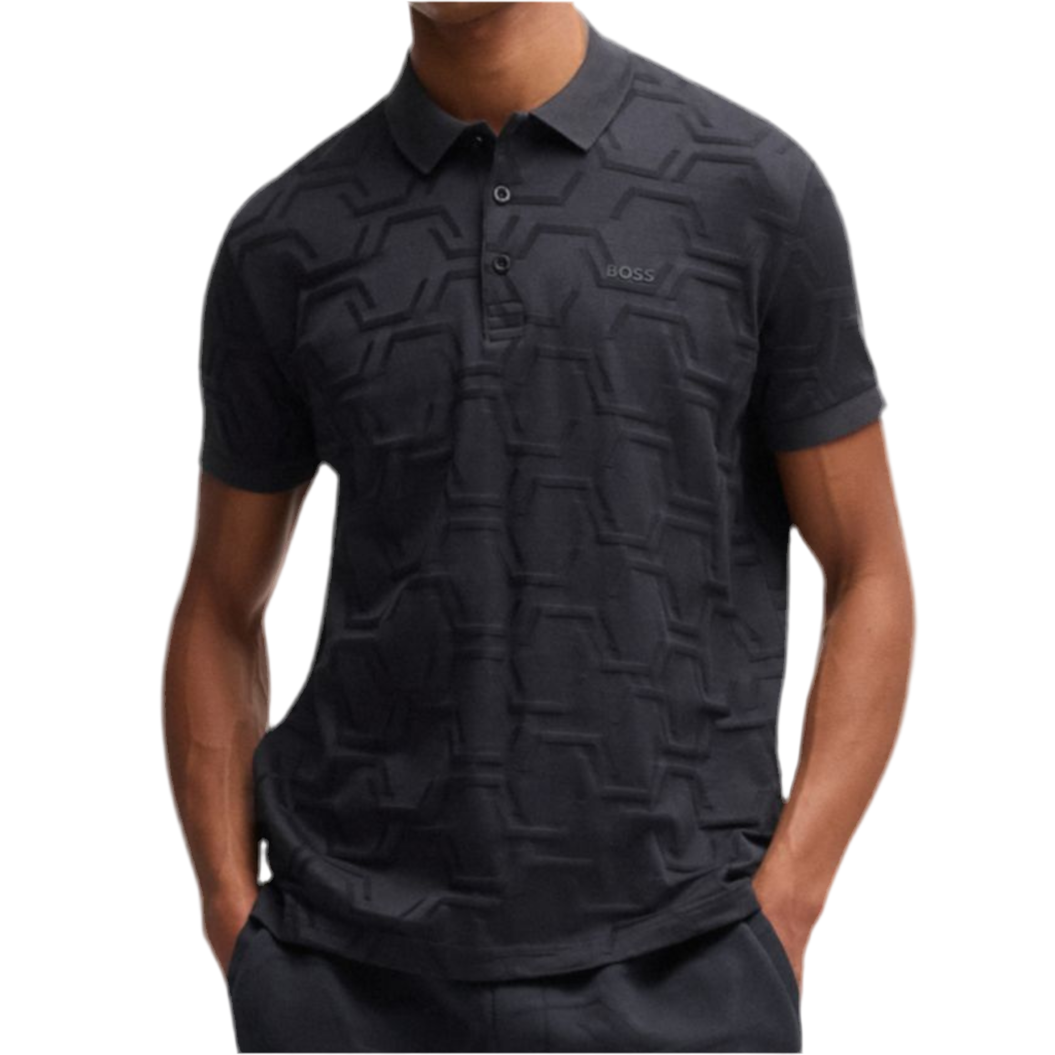 Hugo Boss Men Paddy Relaxed Fit Polo Shirt - Dark Blue
