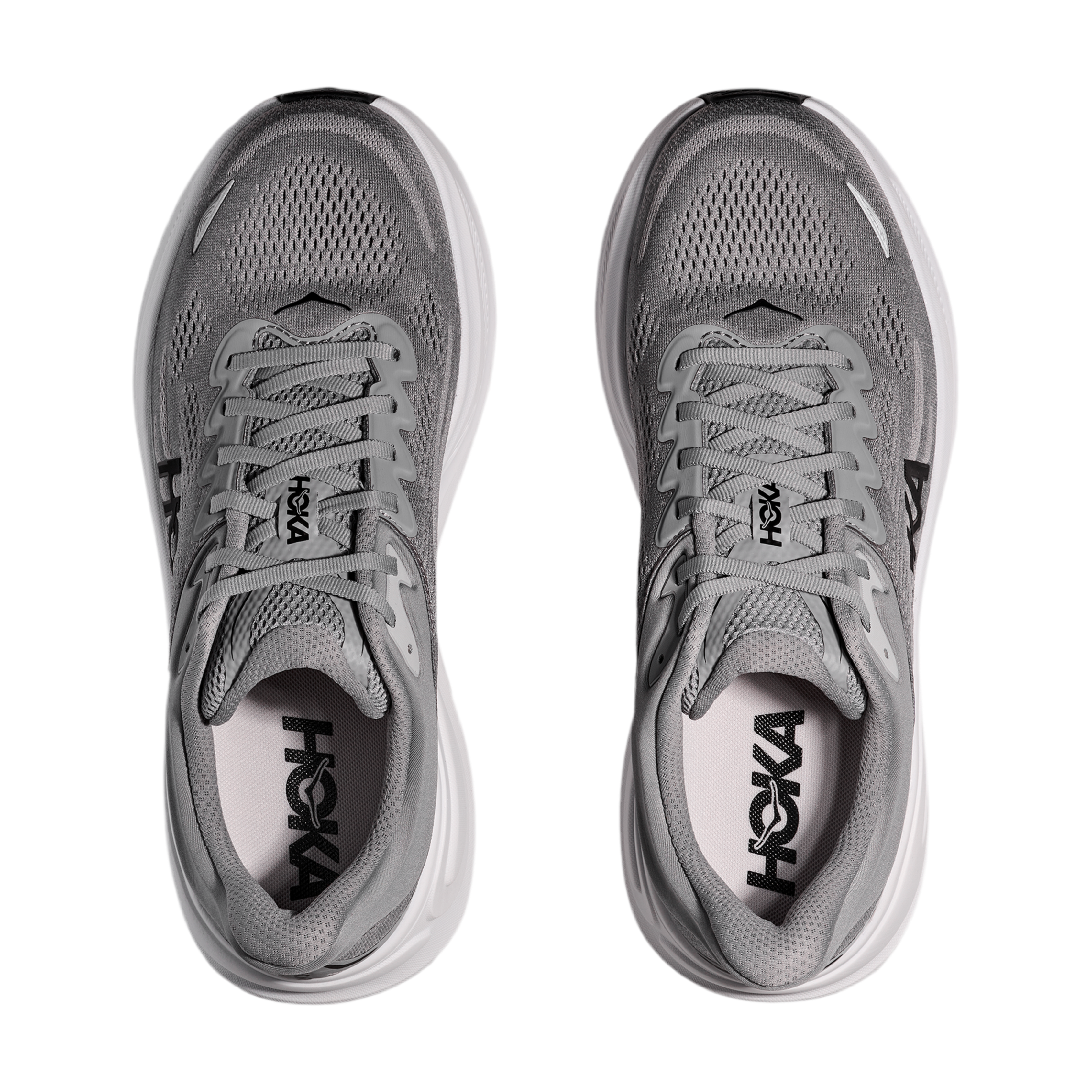 Hoka Men Bondi 9 - Grey White