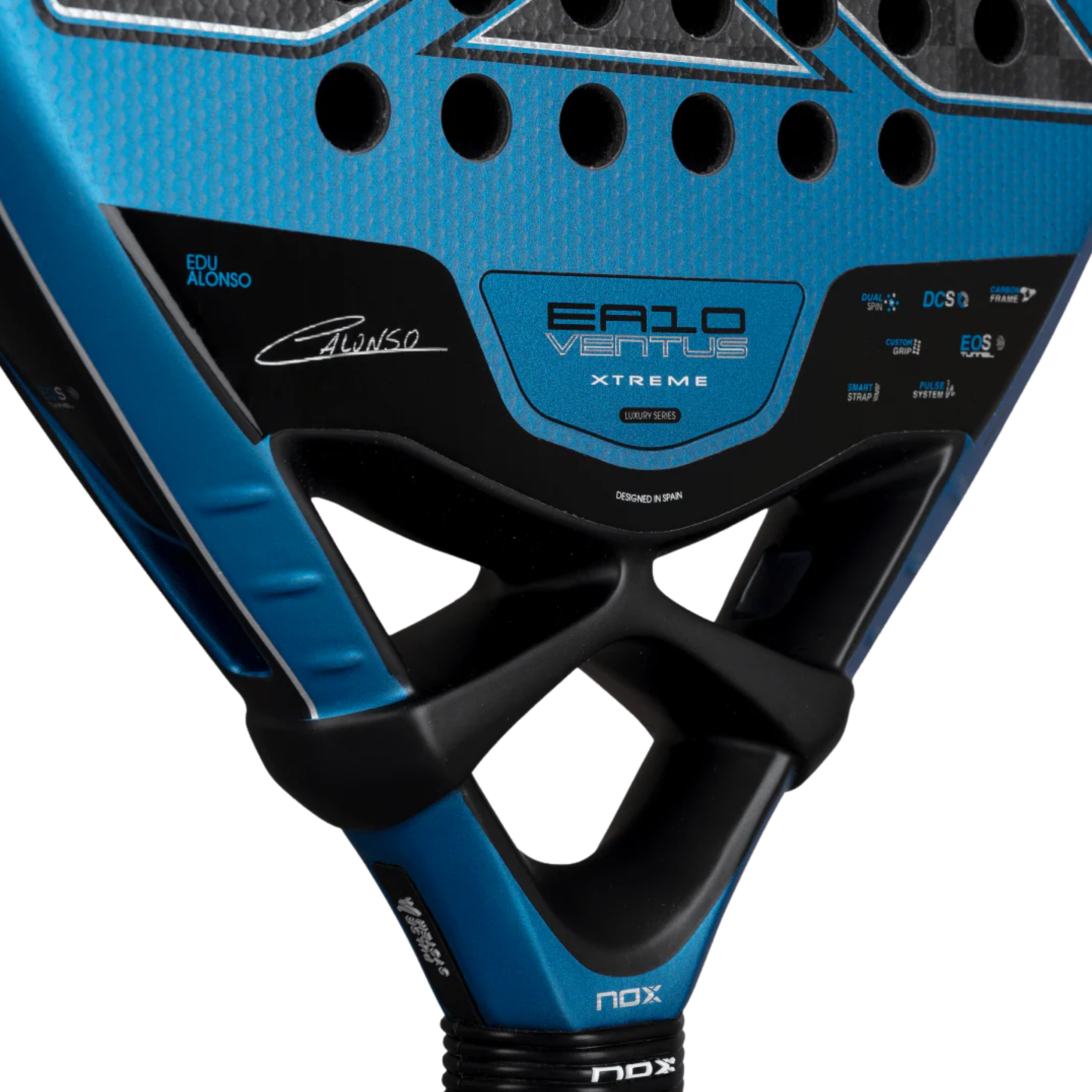 Nox EA10 Ventus Attack 12K Xtrem Padel Racket - Blue