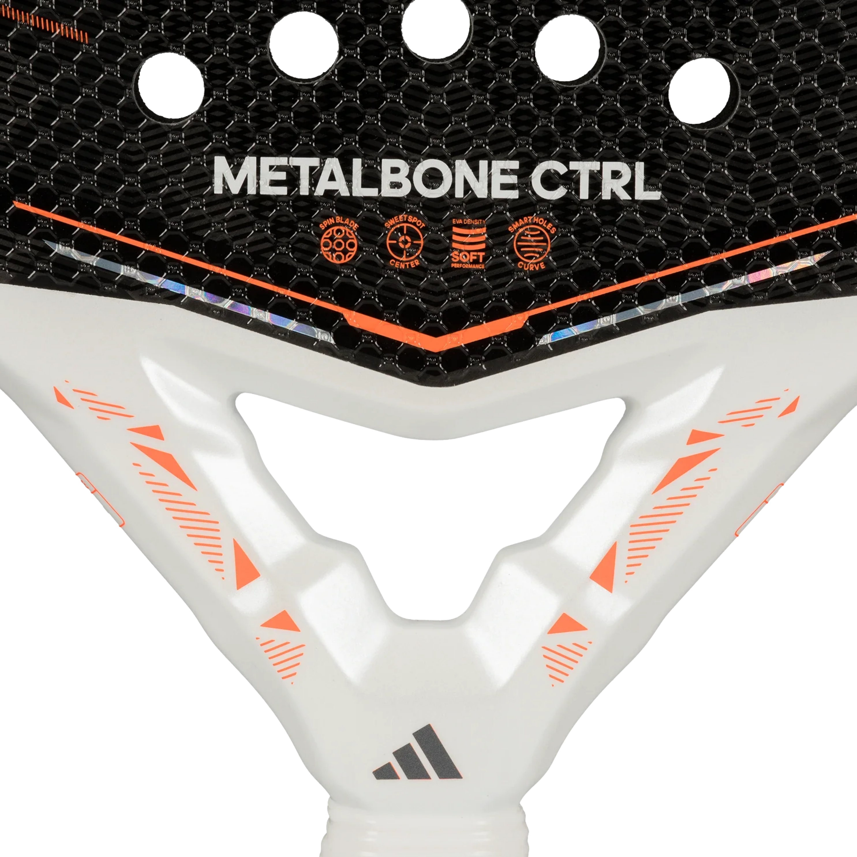 Adidas Metalbone CTRL 2026 Padel Racket - White Black