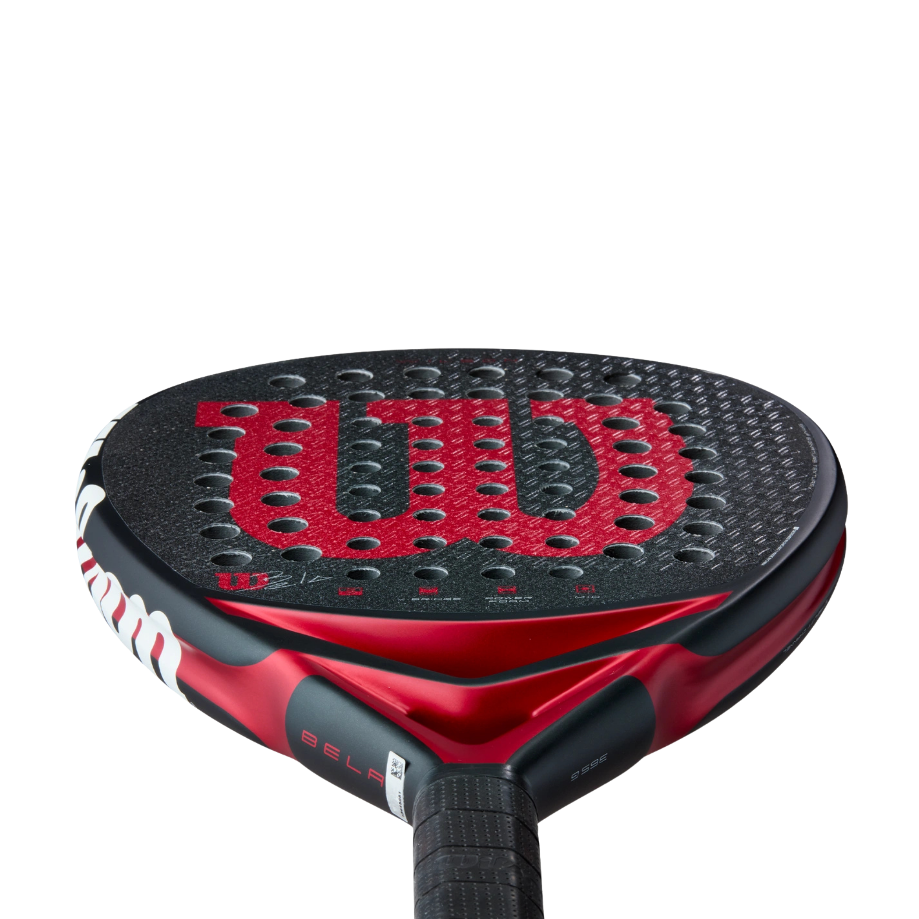 Wilson Bela V3 Padel Racket - Black Red