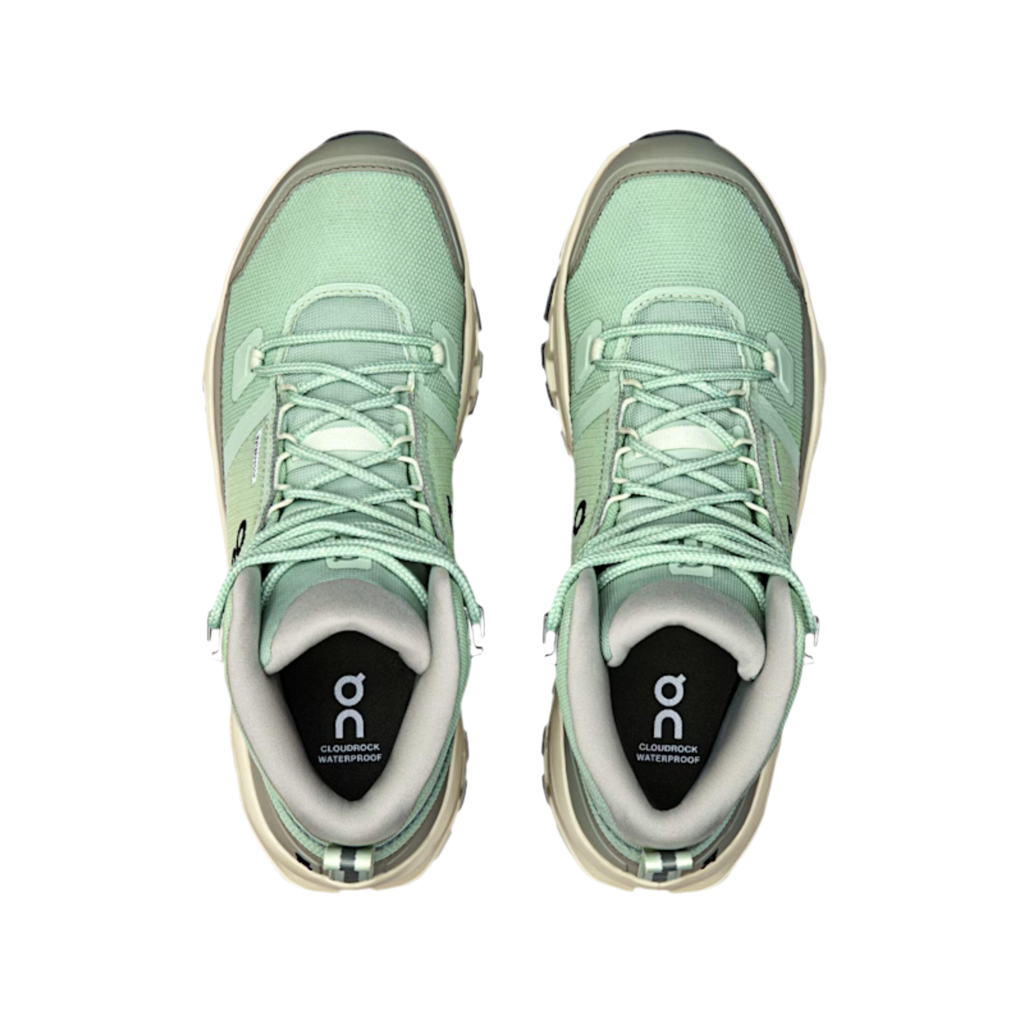 ON Women Cloudrock Mid WP - Mineral Aloe