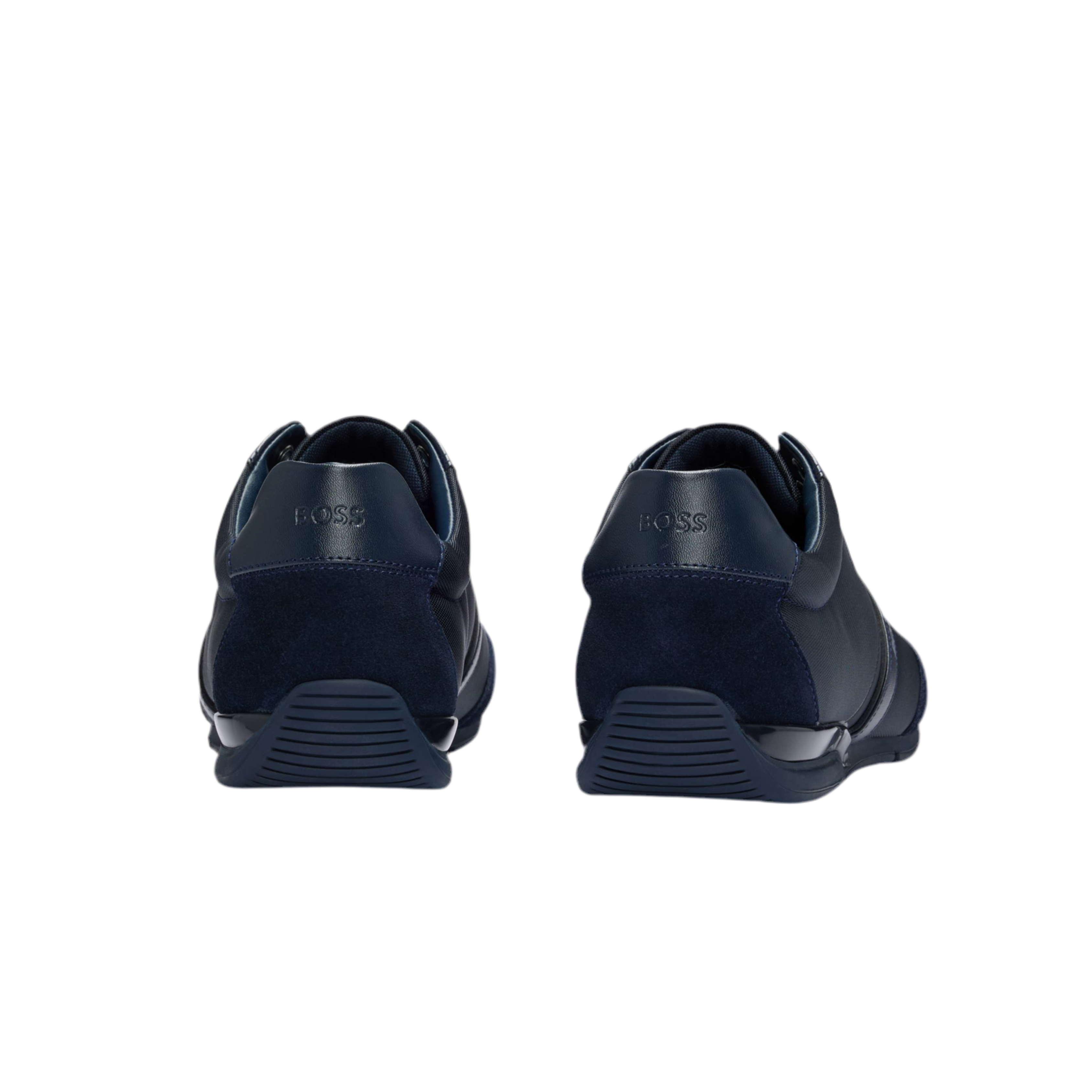 Hugo Boss Men Mixed Trainers - Dark Blue