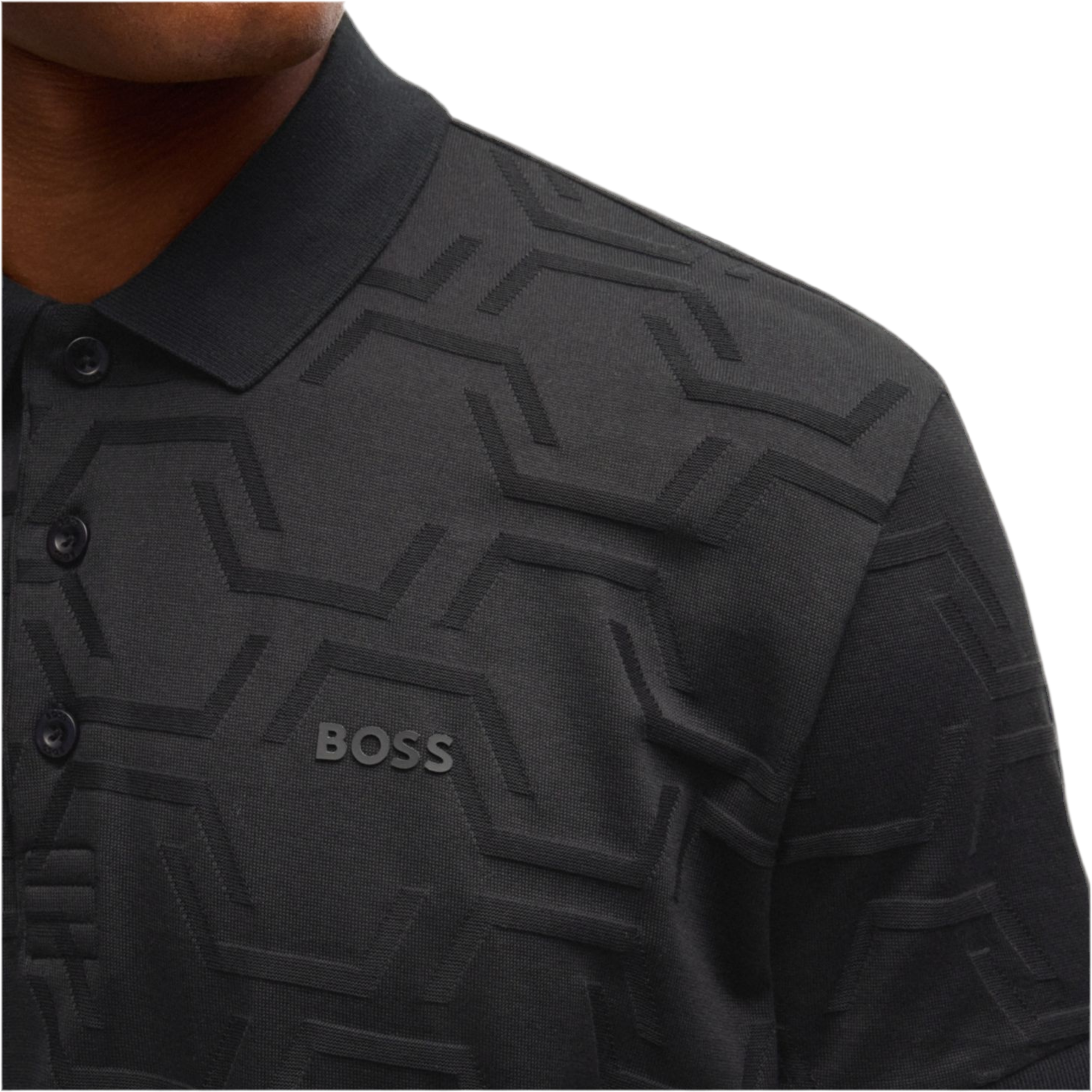 Hugo Boss Men Paddy Relaxed Fit Polo Shirt - Black
