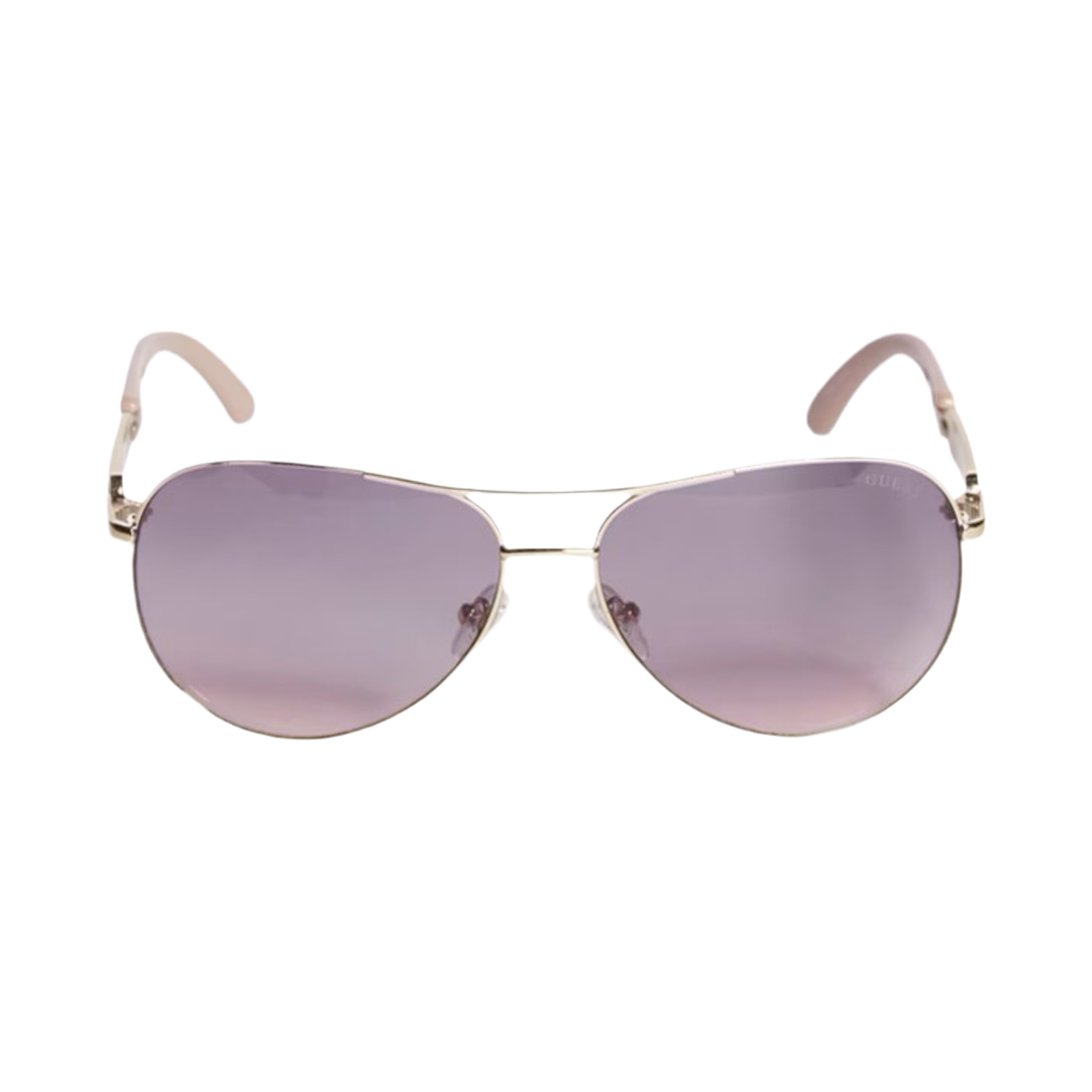 Guess Women Classic Aviator Sunglasses - Shiny Rose