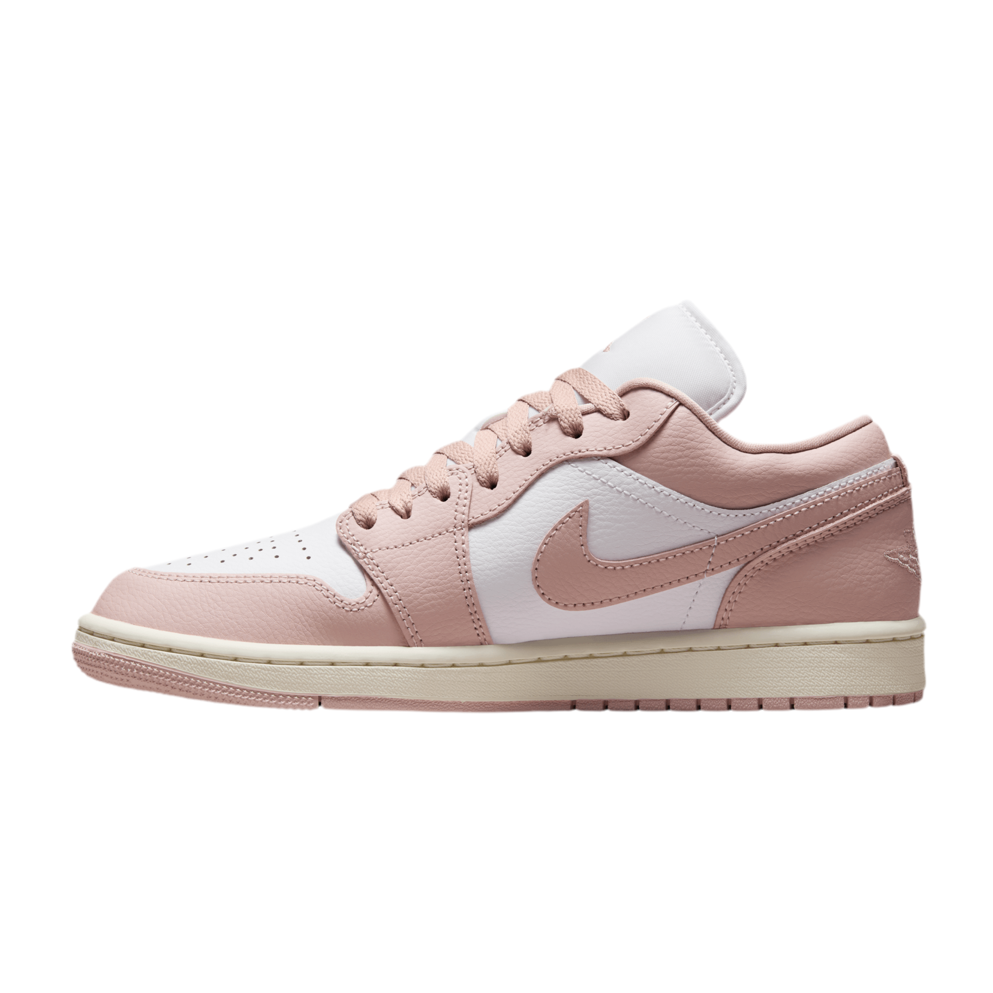 Nike Women's Air Jordan 1 Low - White Pink Oxford