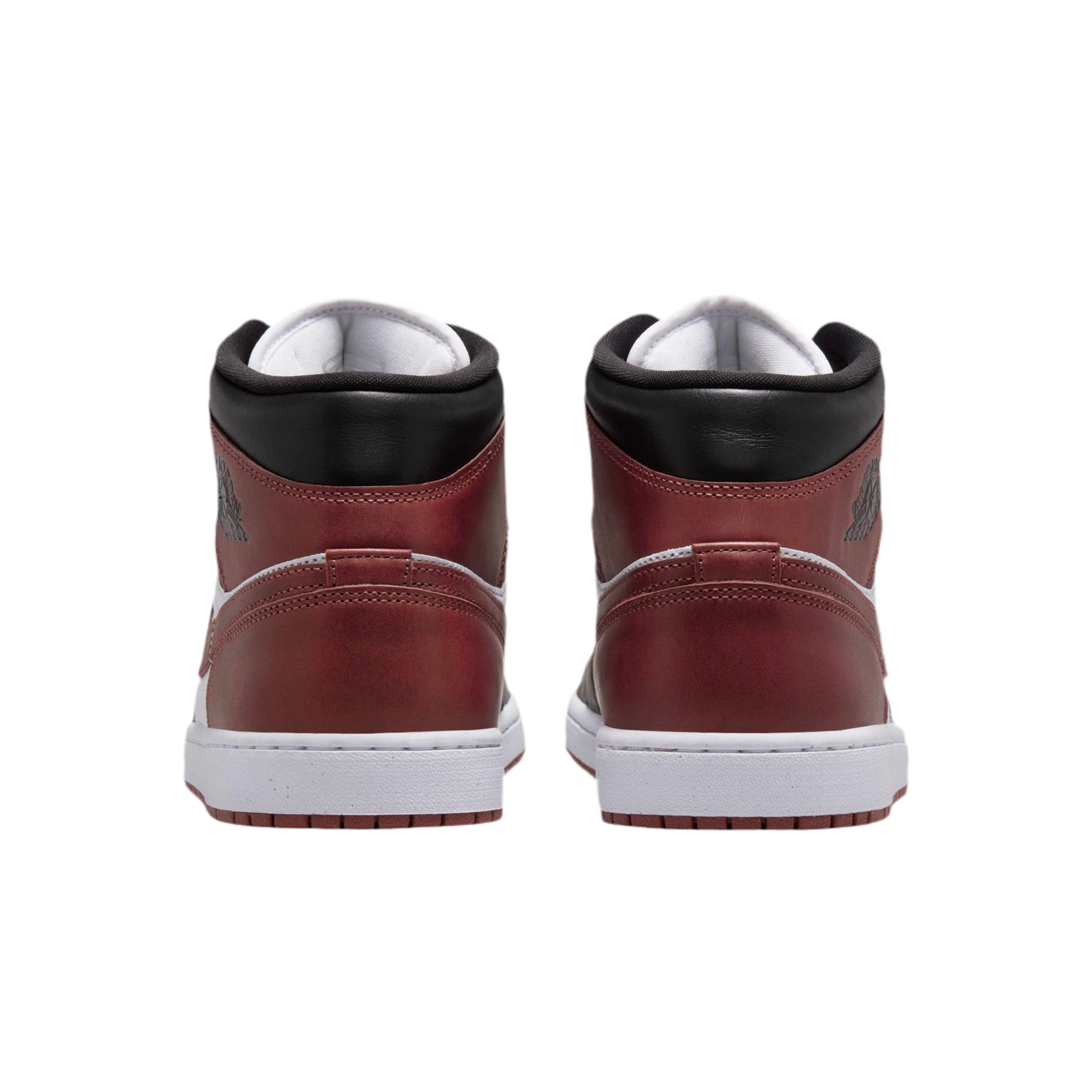 Nike Men's Air Jordan Retro 1 Mid - Black Dark Pony