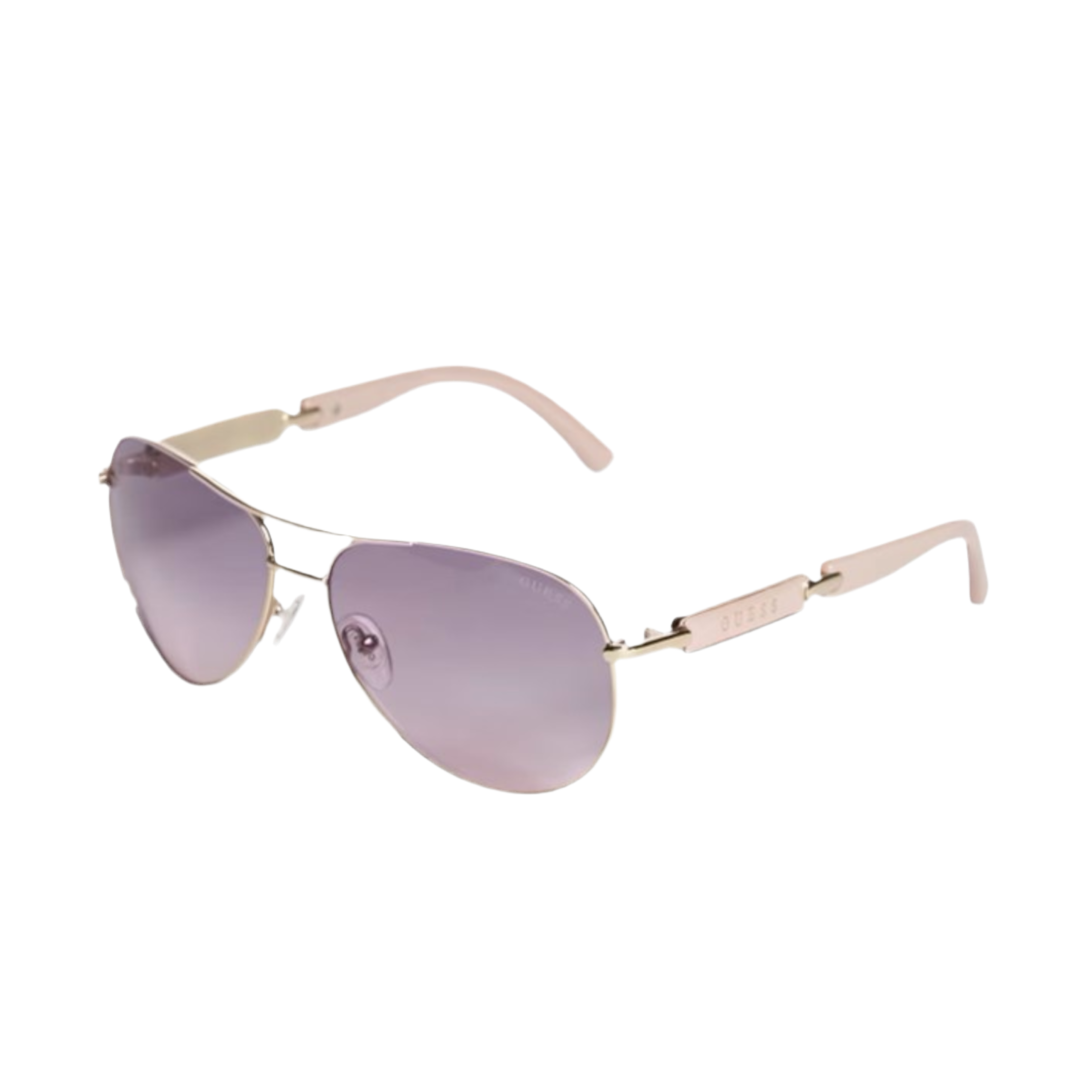 Guess Women Classic Aviator Sunglasses - Shiny Rose