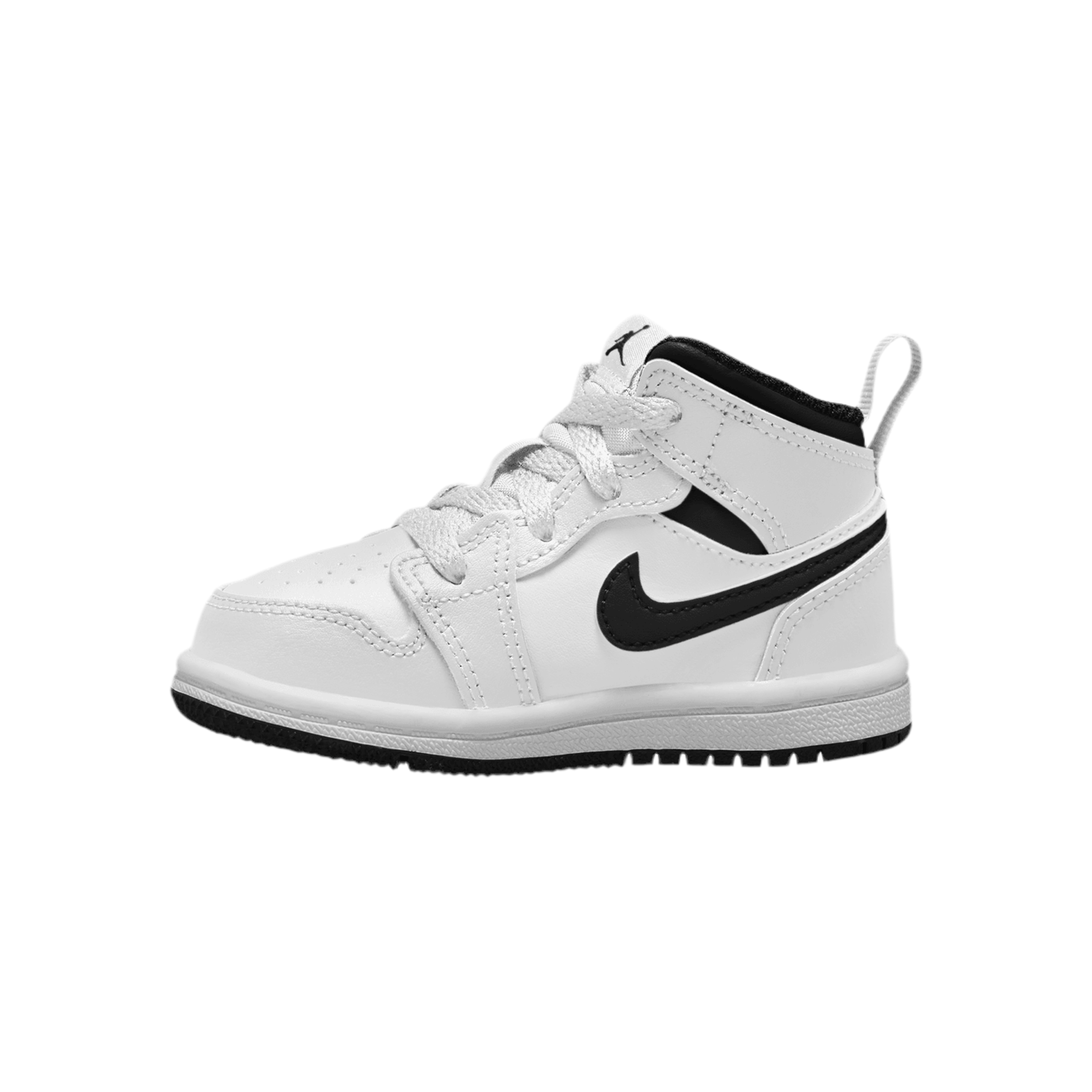 Nike Toddler Jordan AJ1 MID - White Black