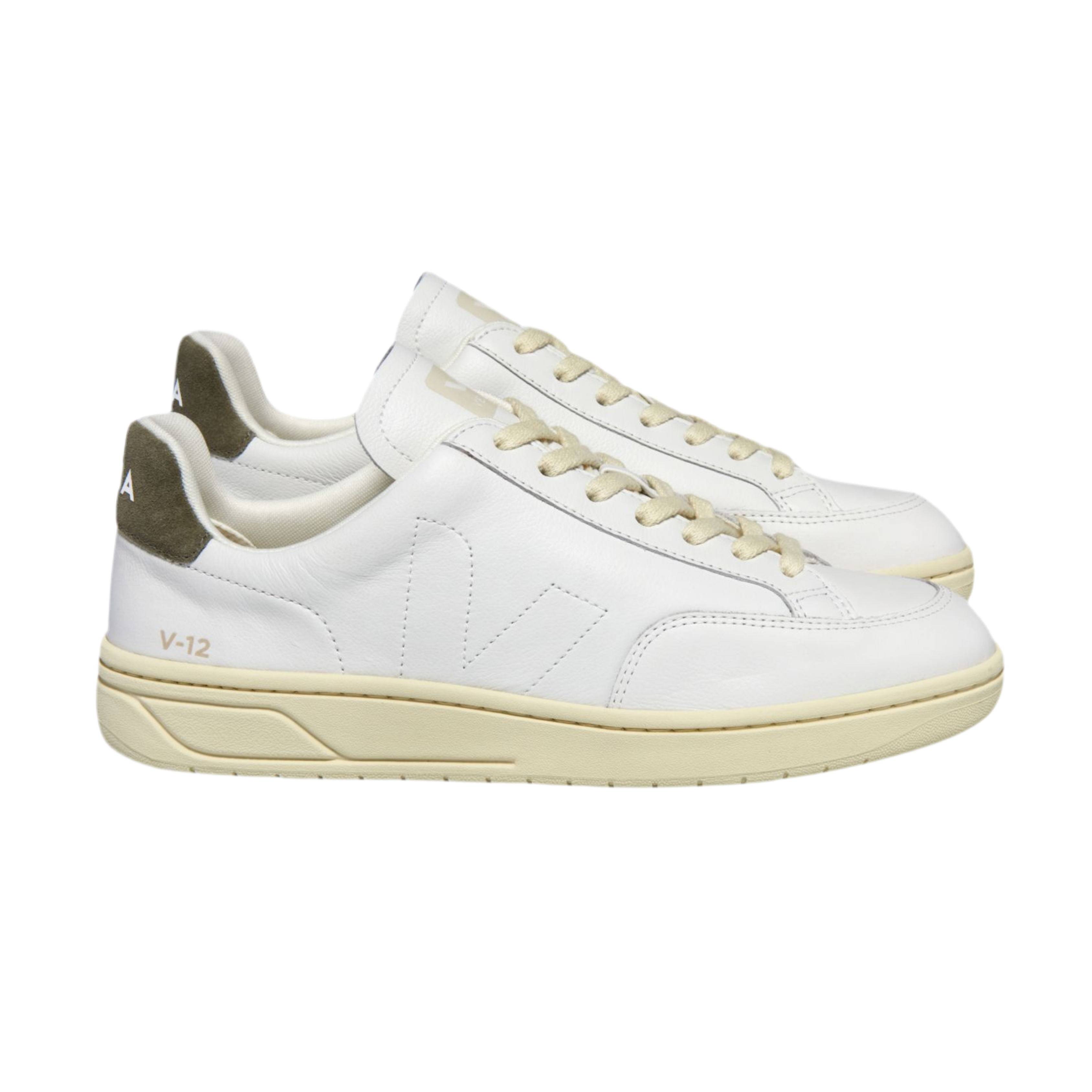 Veja Men V-12 - White Kaki