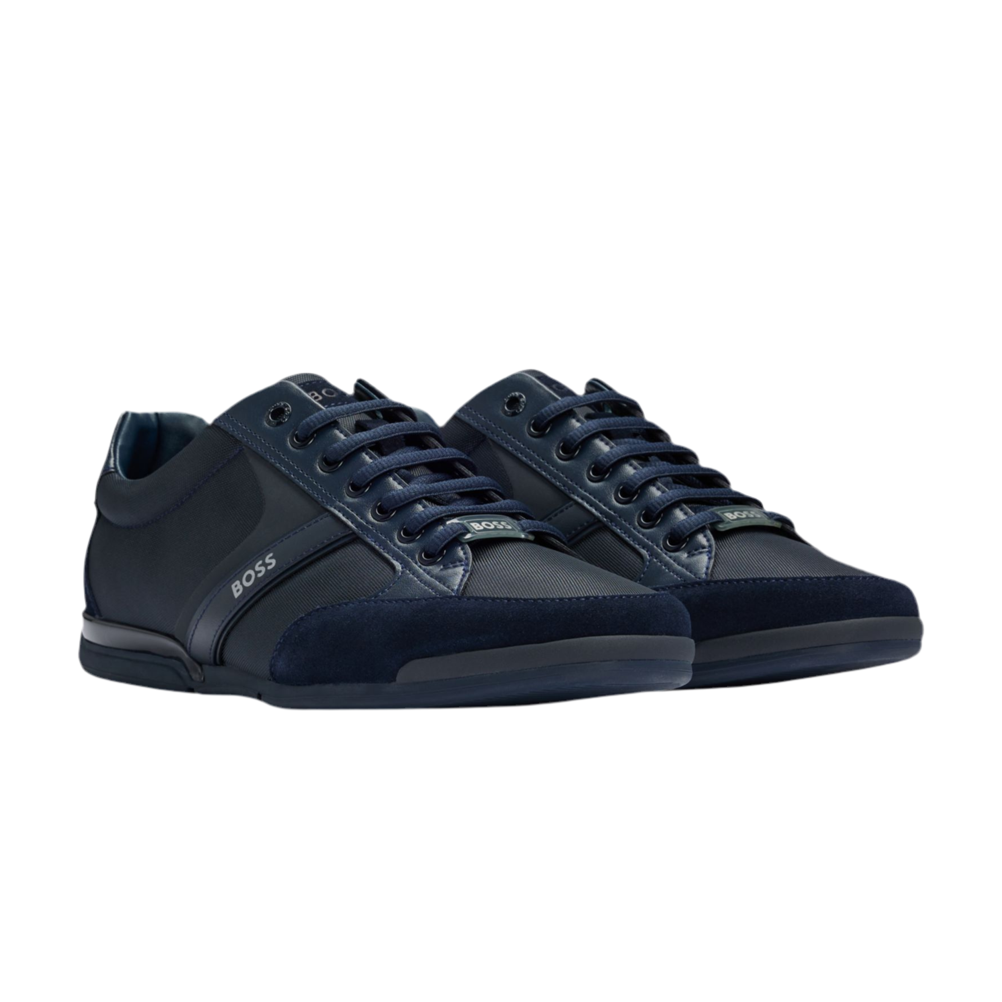 Hugo Boss Men Mixed Trainers - Dark Blue