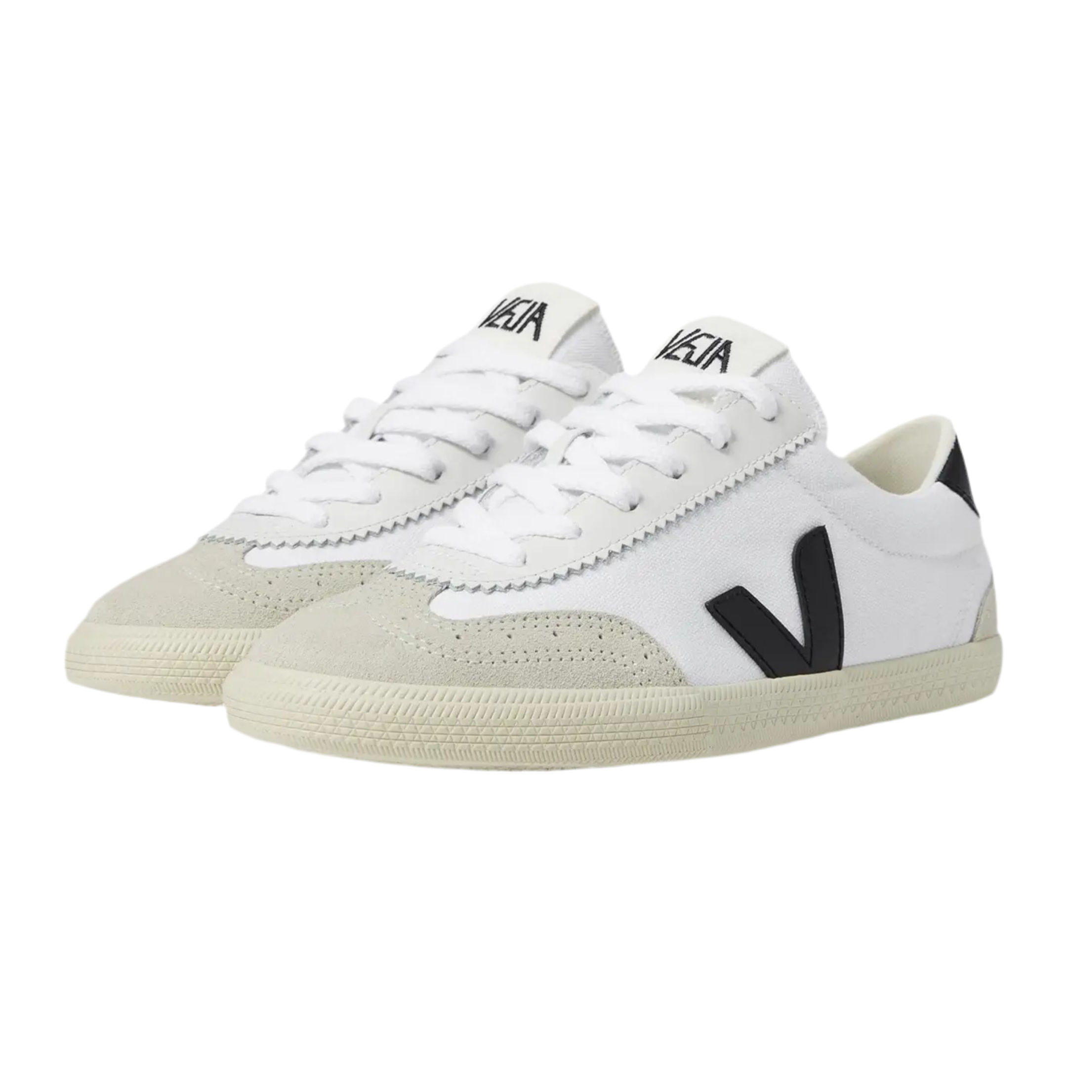 Veja Women Volley Canvas - White Black