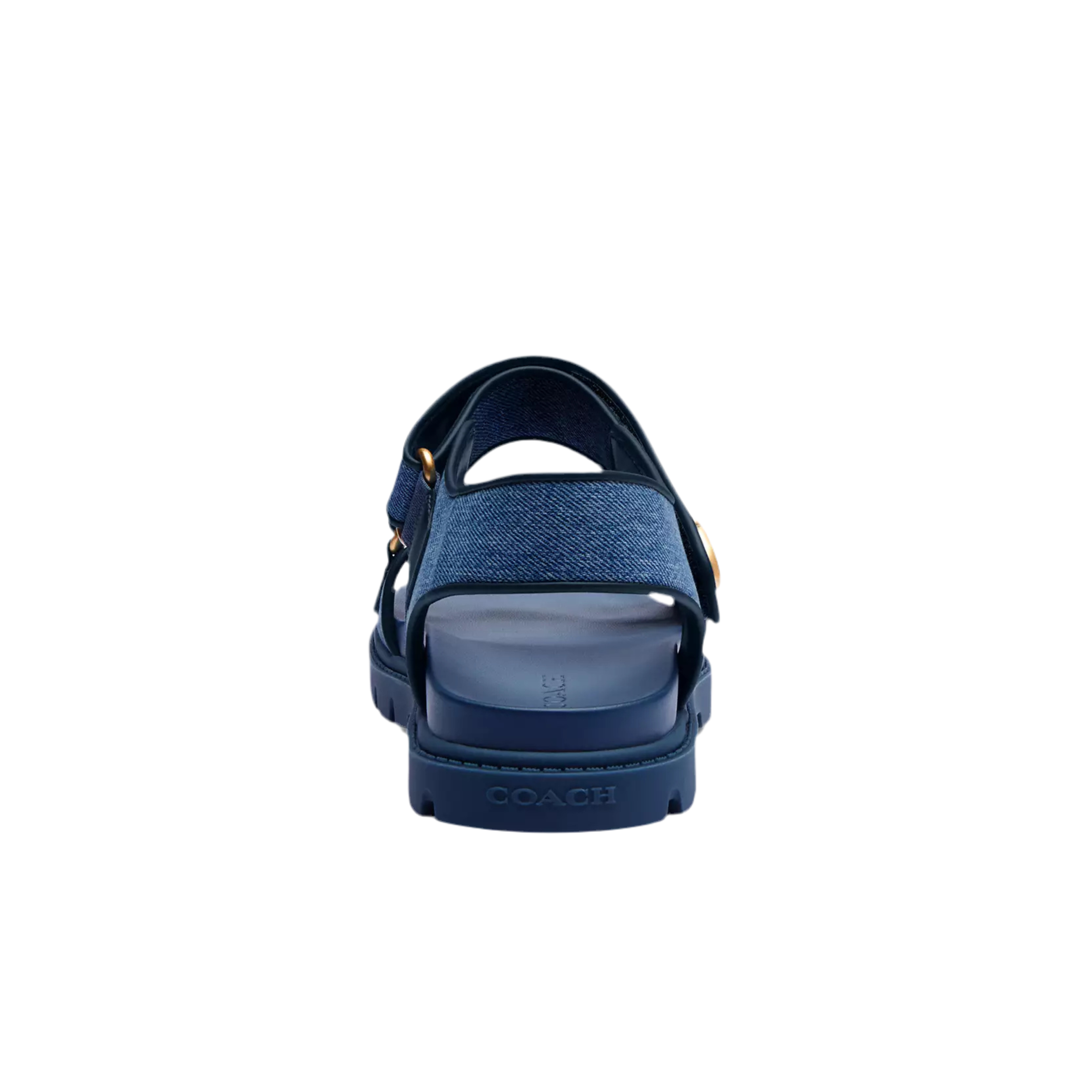 COACH Women's Brynn Sandal - Denim Deep Blue