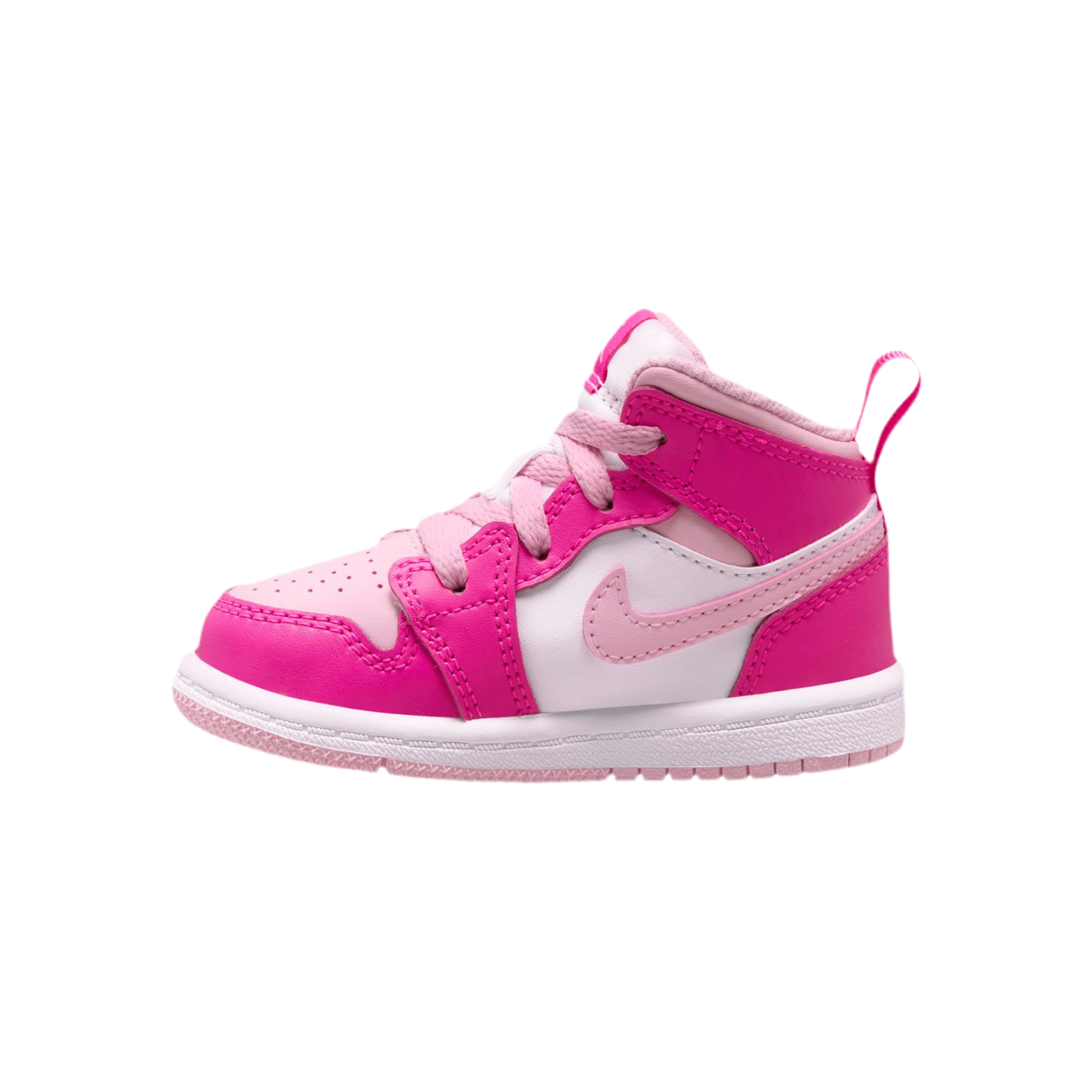 Nike Girls Toddler Jordan AJ 1 Mid - Fierce Pink