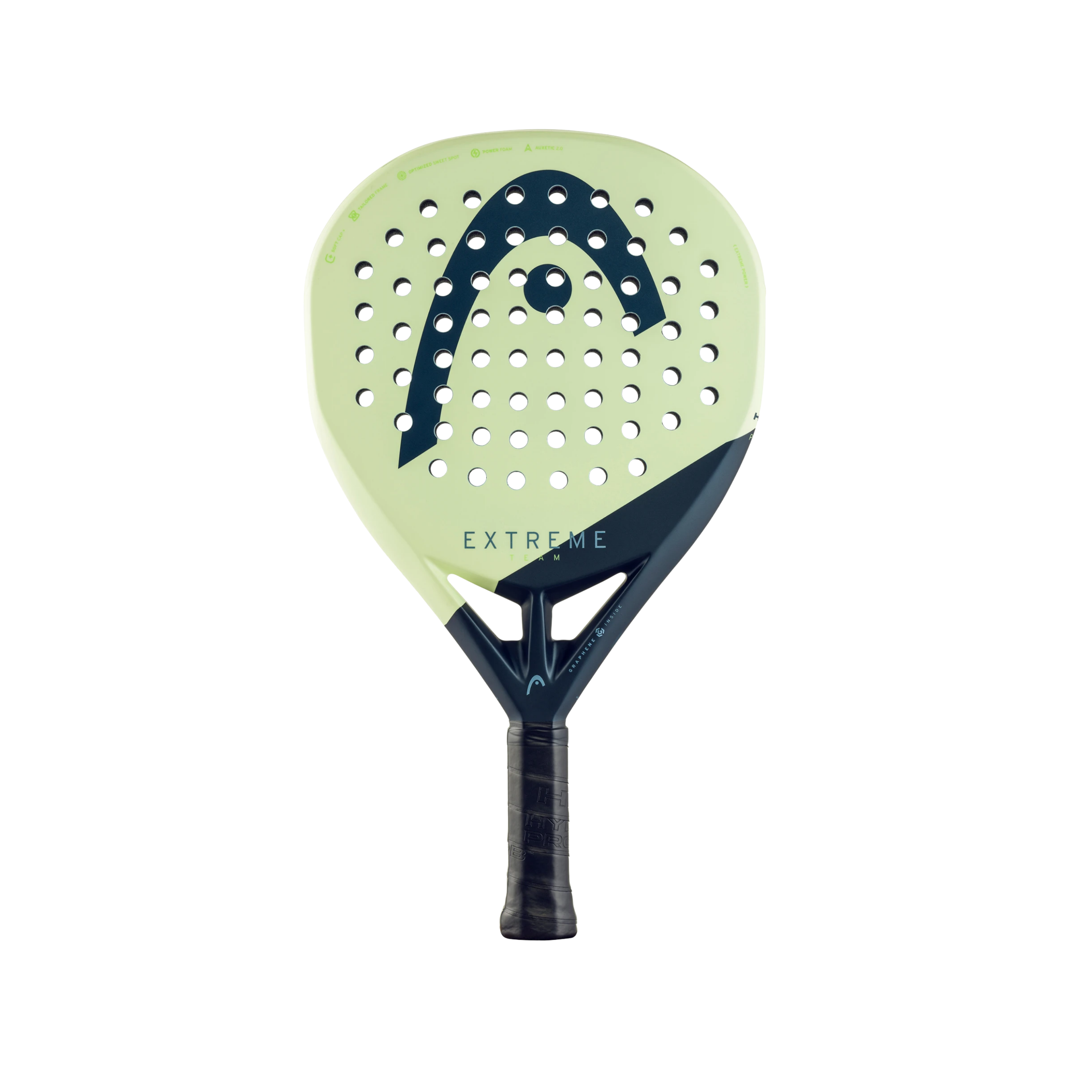 Head Extreme Team 2025 Padel Racquet - Yellow Black