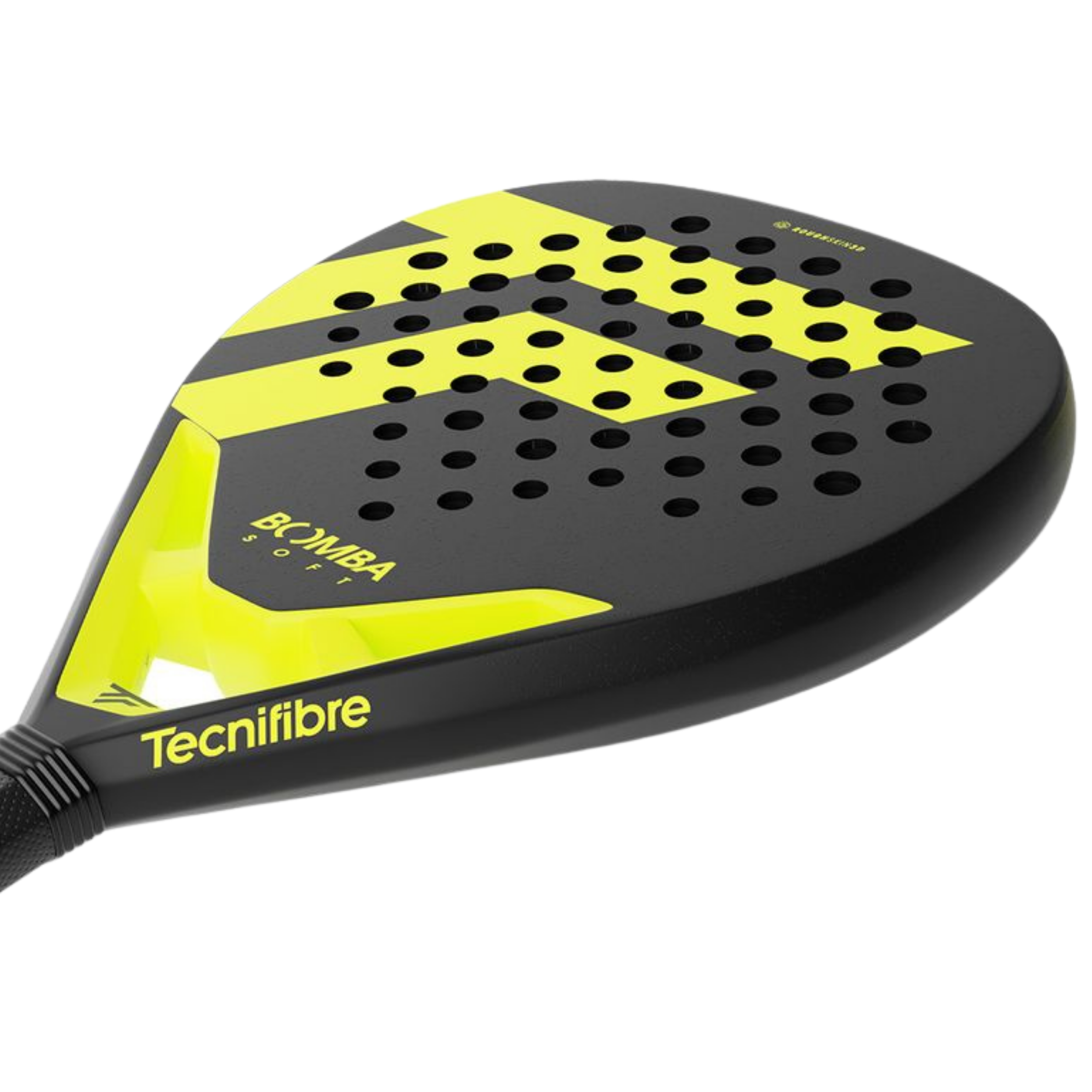 Tecnifibre Bomba Soft Padel Racket - Black Yellow