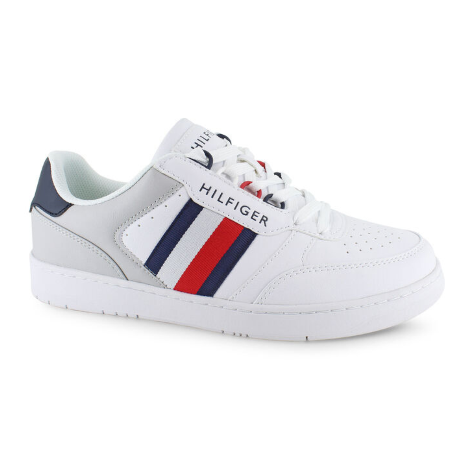 Mens white tommy hilfiger shoes sales