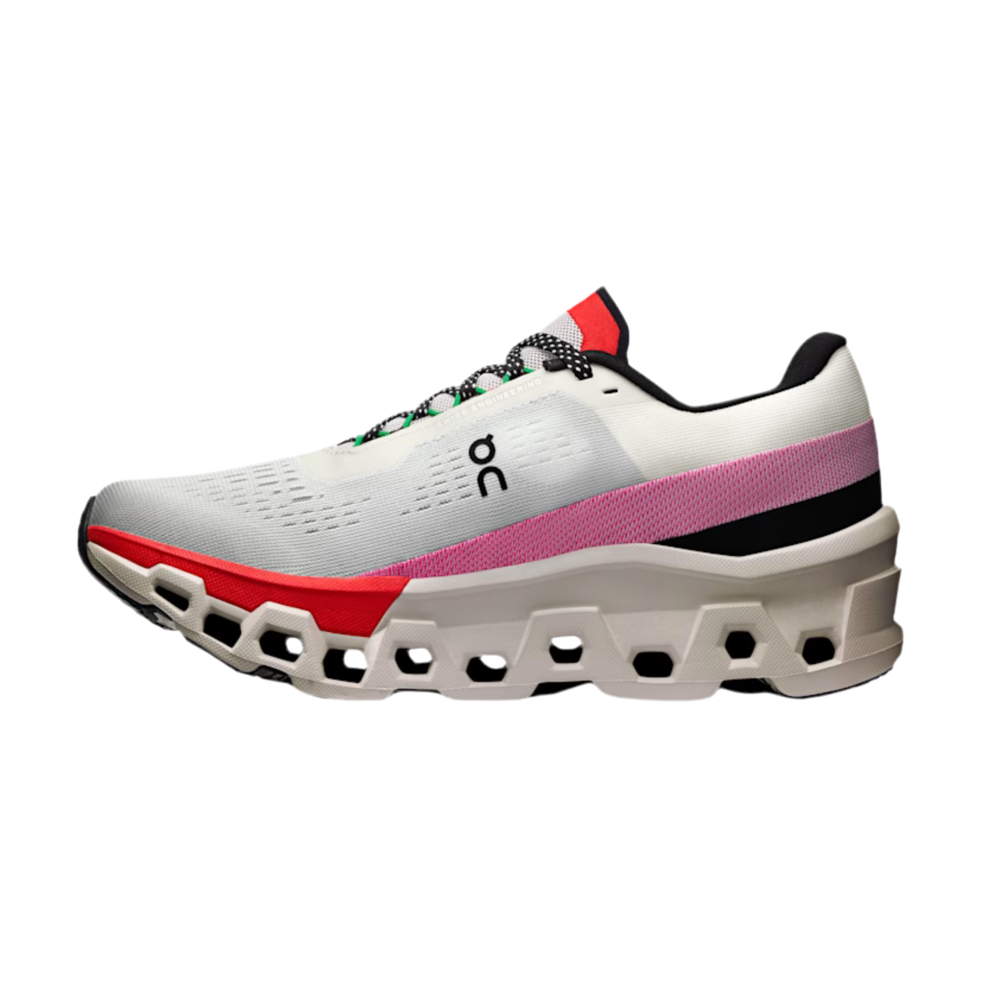 ON Women Cloudmonster 2 - Ivory Red