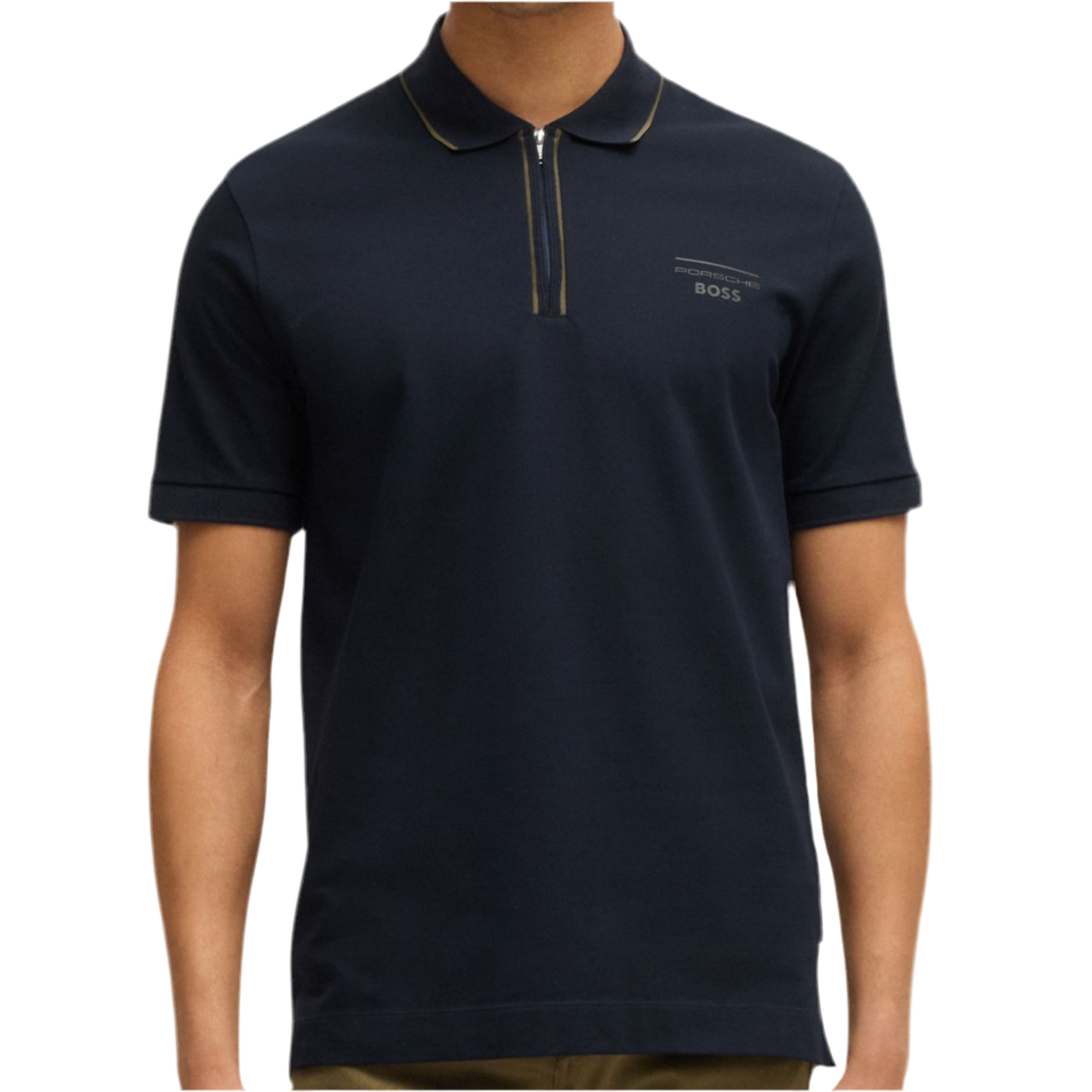 Hugo Boss Men Polo Shirt Porsche X Boss - Dark Blue