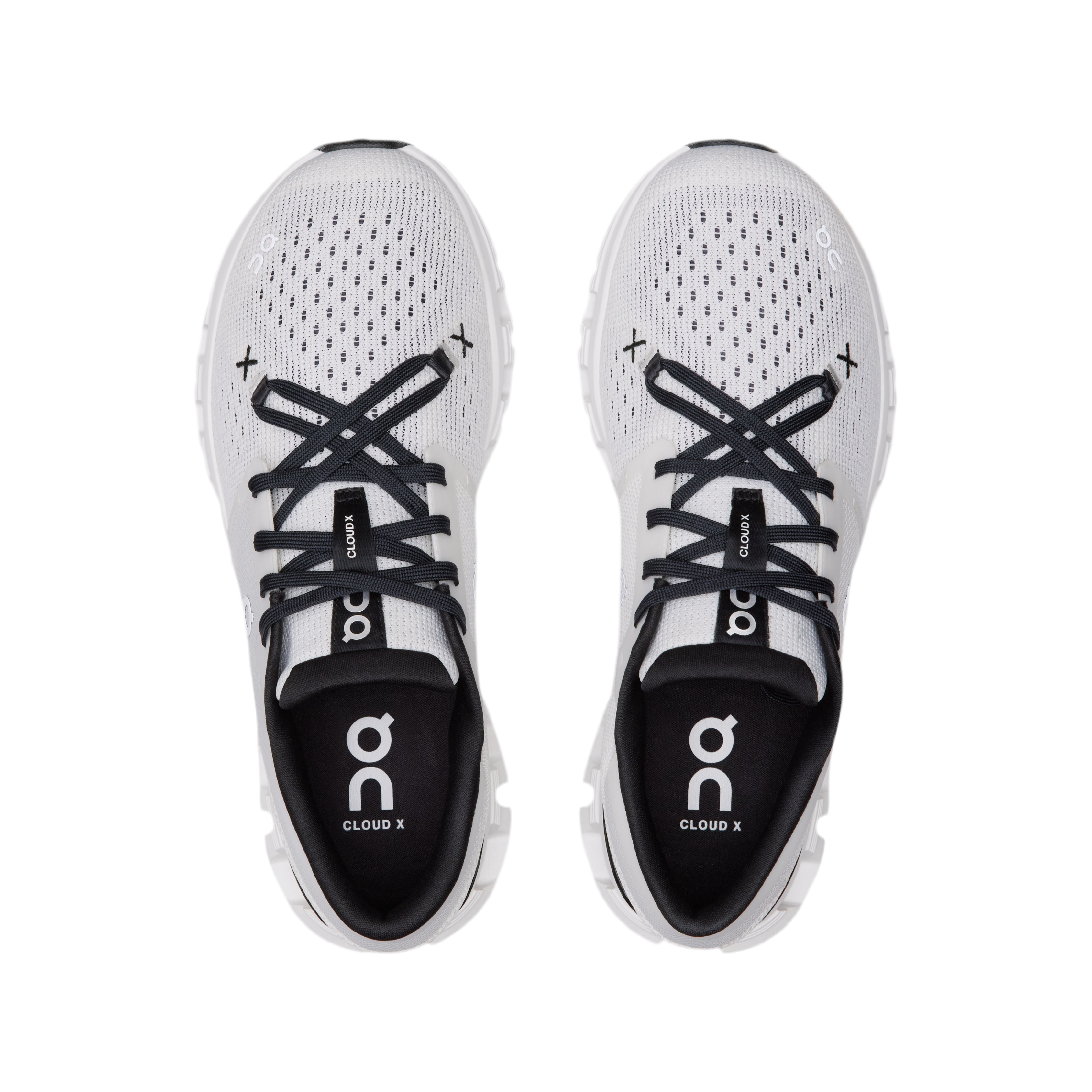 ON Women Cloud X 4 - Ivory Black