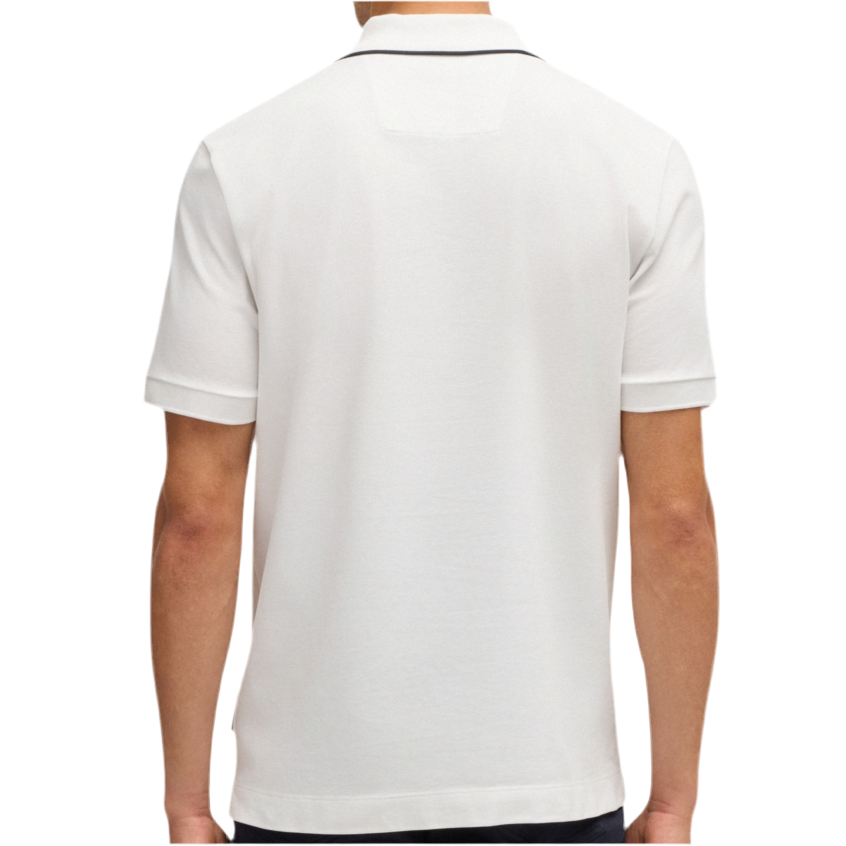Hugo Boss Men Polo Shirt Porsche X Boss - White